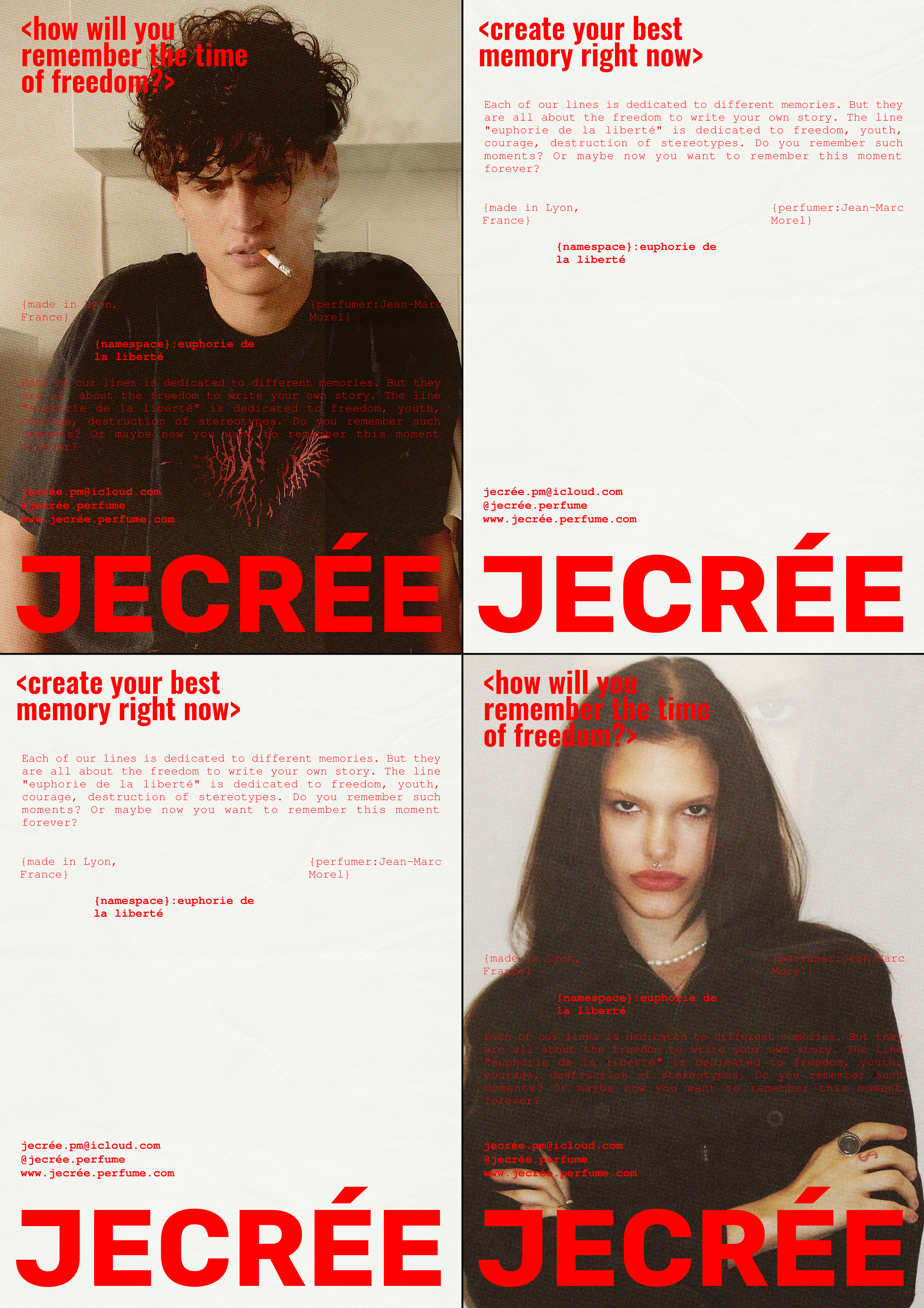 JECRÉE / Identity for a perfume brand — Изображение №15 — Брендинг, Графика на Dprofile