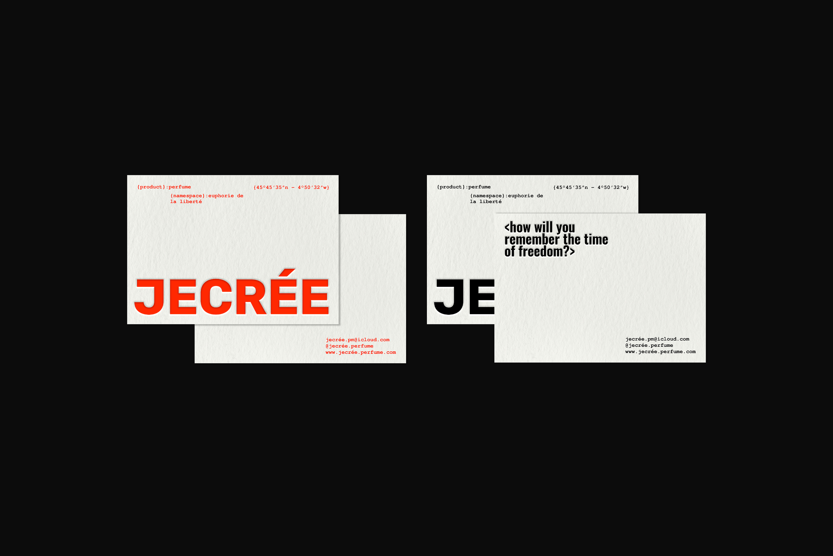 JECRÉE / Identity for a perfume brand — Изображение №6 — Брендинг, Графика на Dprofile