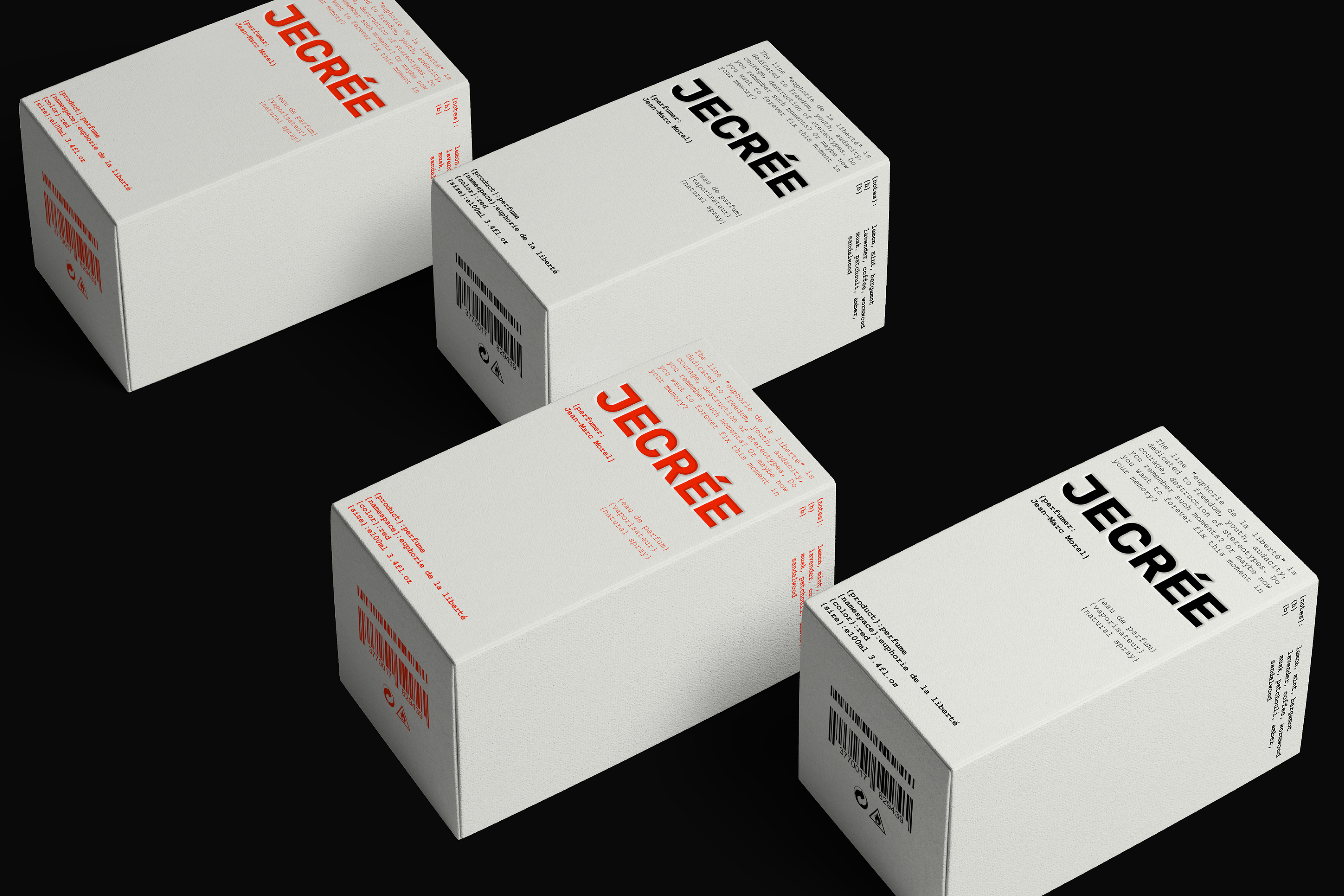 JECRÉE / Identity for a perfume brand — Изображение №4 — Брендинг, Графика на Dprofile