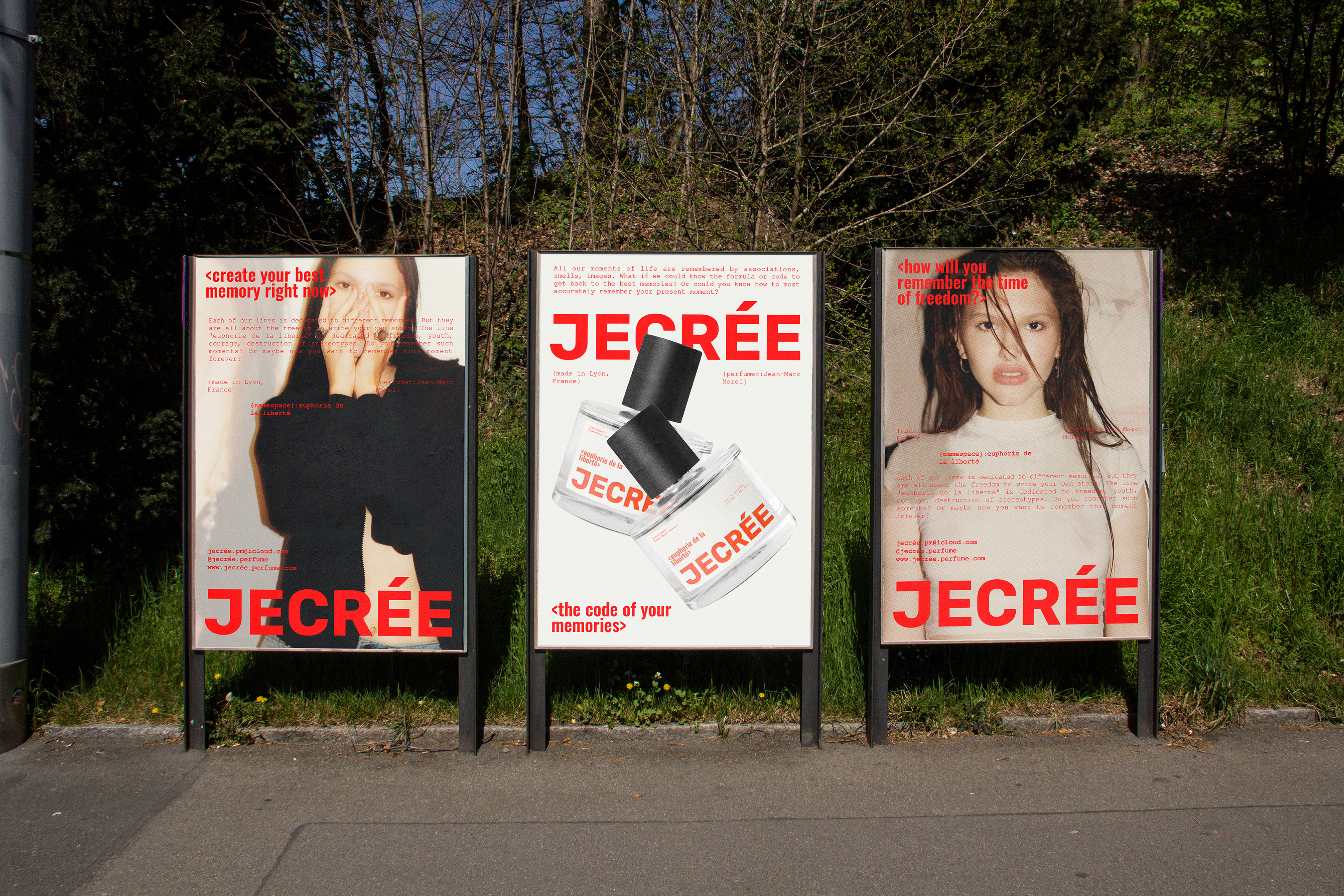 JECRÉE / Identity for a perfume brand — Изображение №20 — Брендинг, Графика на Dprofile