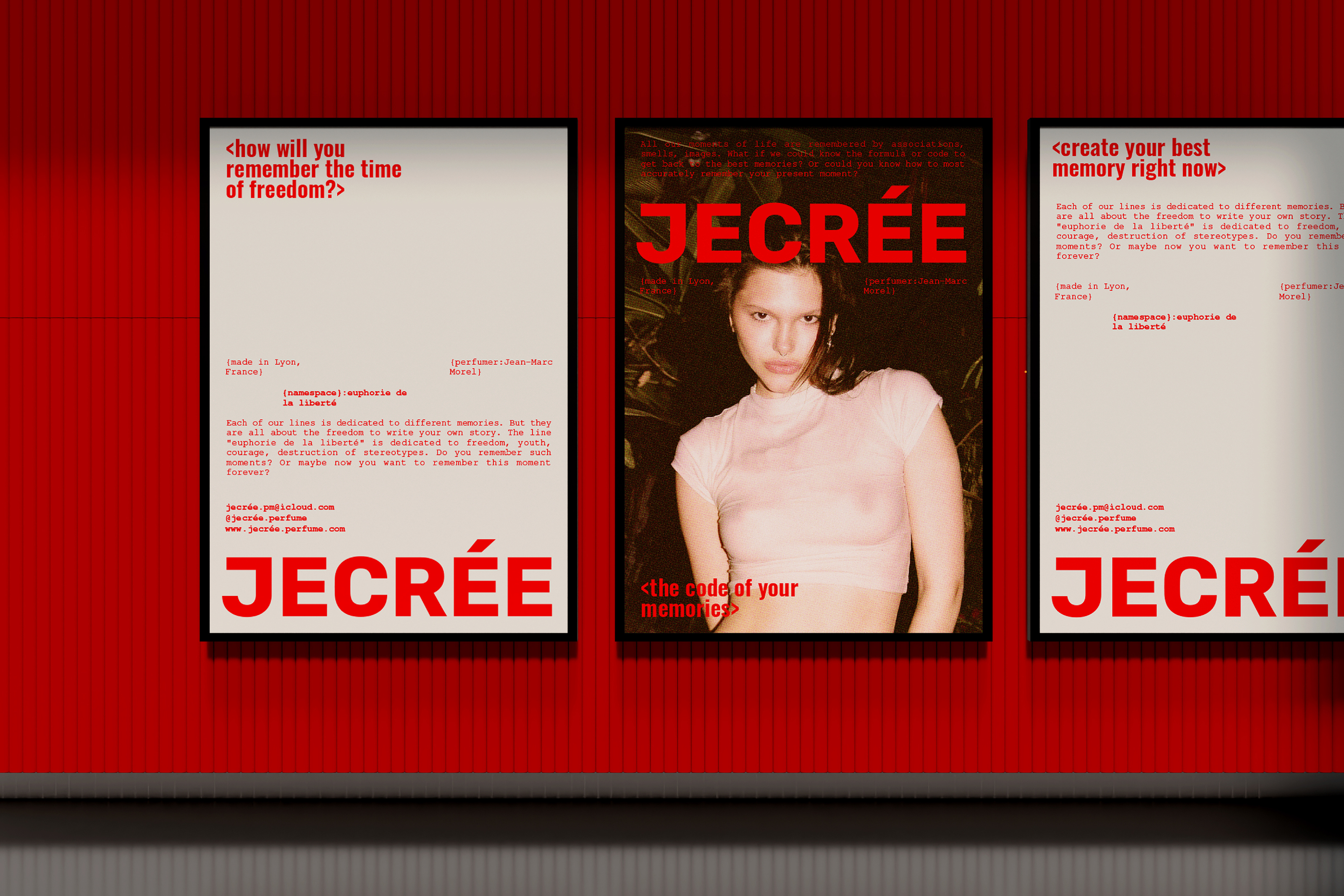 JECRÉE / Identity for a perfume brand — Изображение №7 — Брендинг, Графика на Dprofile