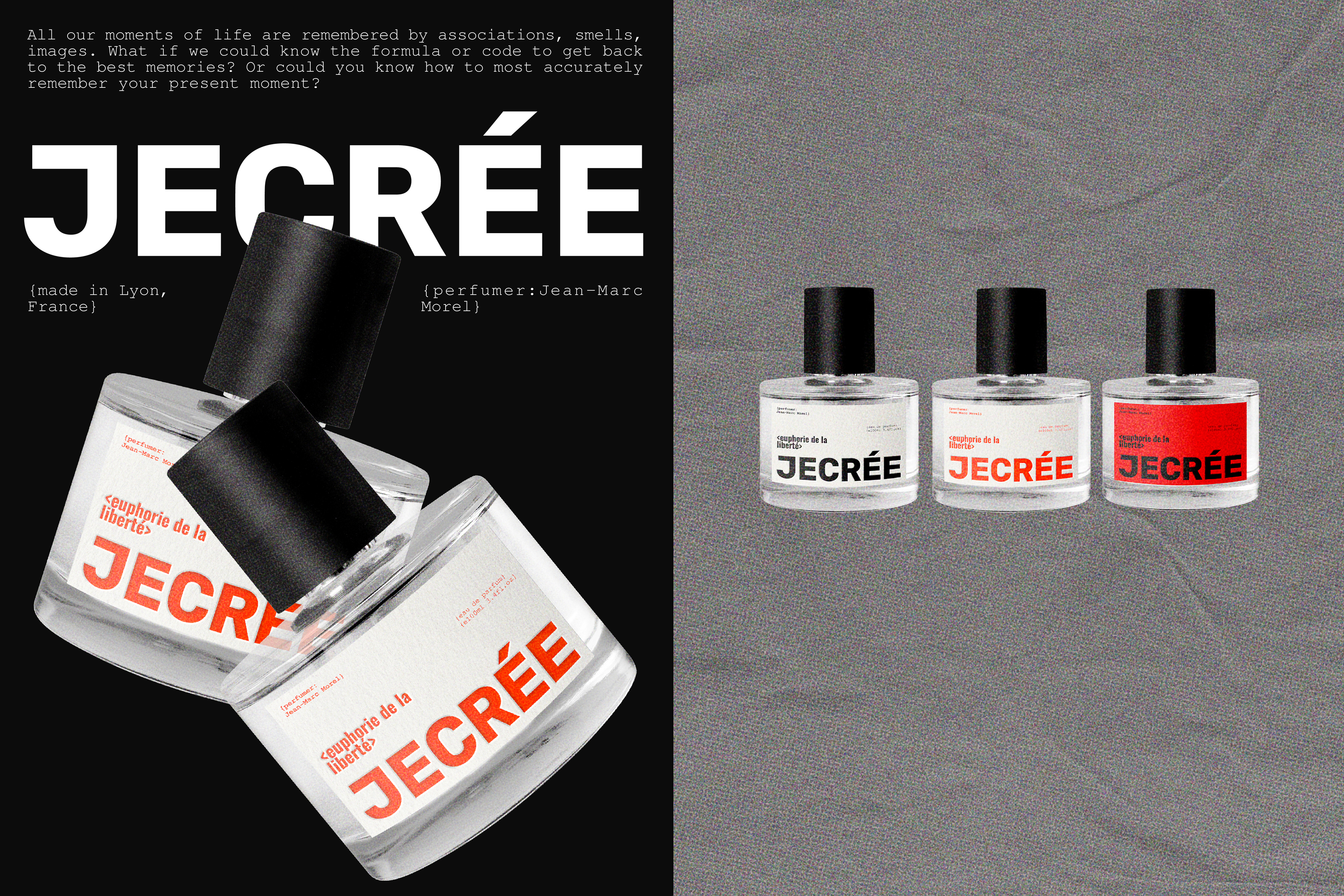 JECRÉE / Identity for a perfume brand — Изображение №17 — Брендинг, Графика на Dprofile