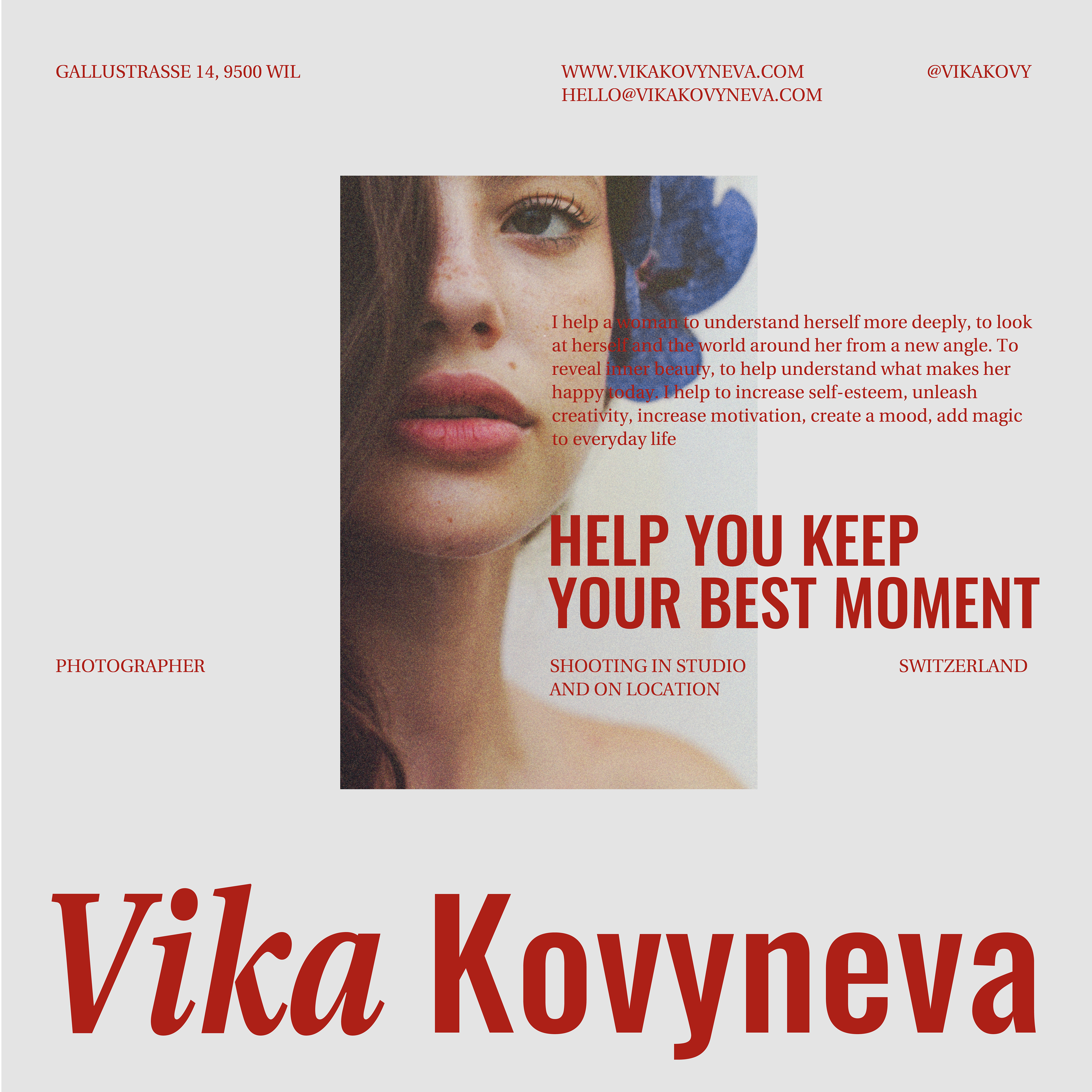 Vika Kovyneva / Айдентика для фотографа — Изображение №13 — Брендинг, Графика на Dprofile