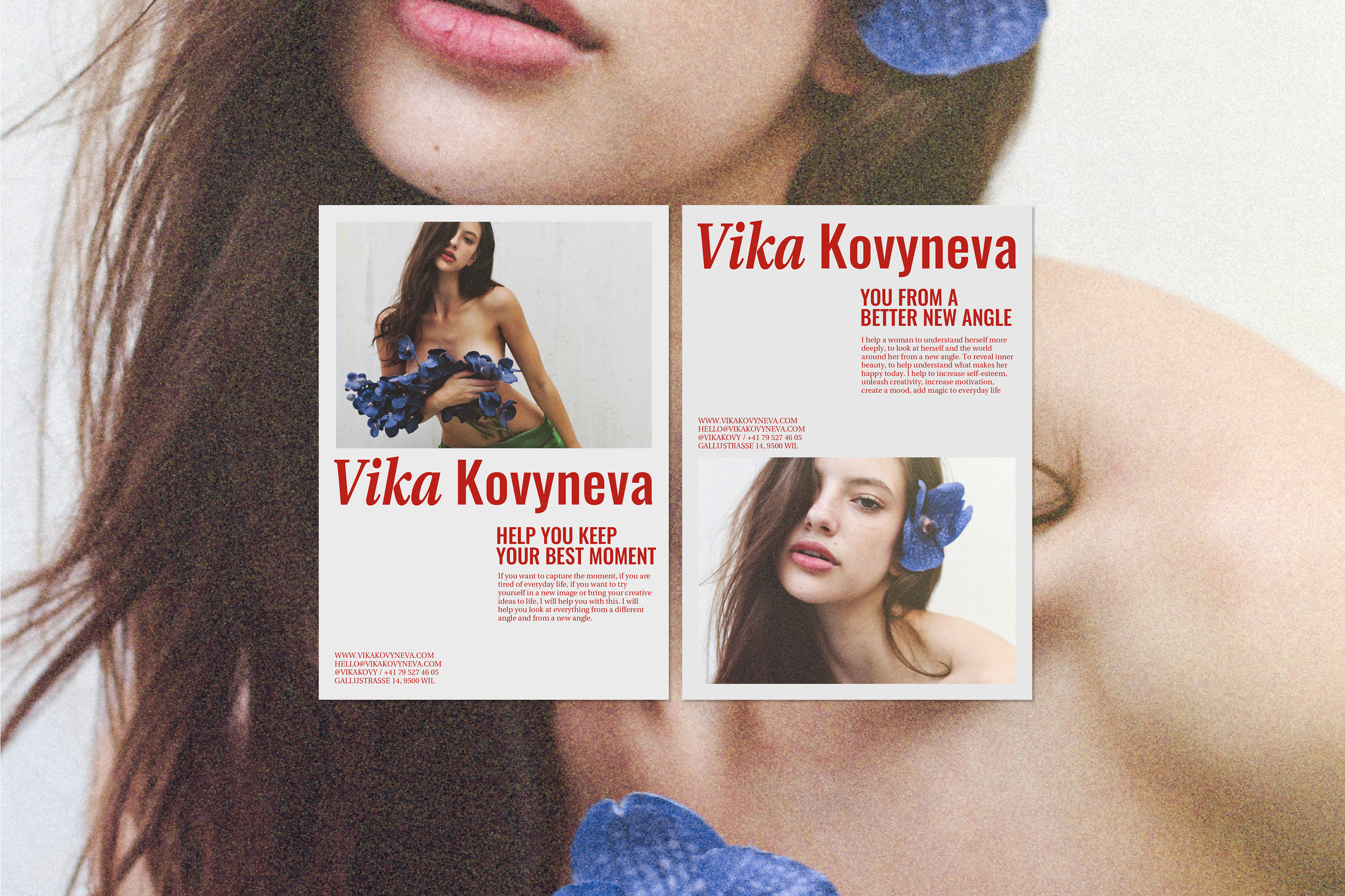 Vika Kovyneva / Айдентика для фотографа — Изображение №15 — Брендинг, Графика на Dprofile
