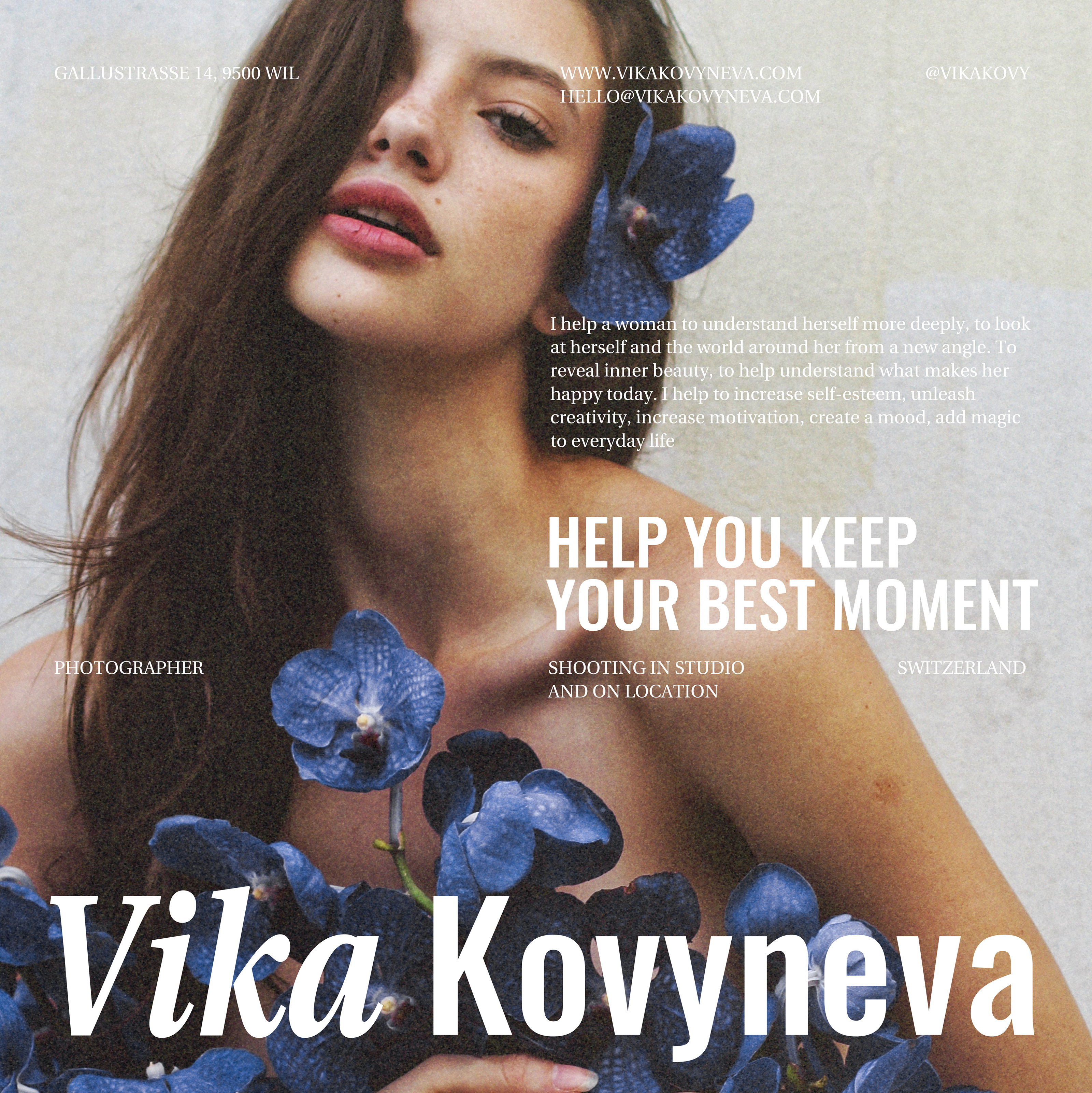Vika Kovyneva / Айдентика для фотографа — Изображение №1 — Брендинг, Графика на Dprofile