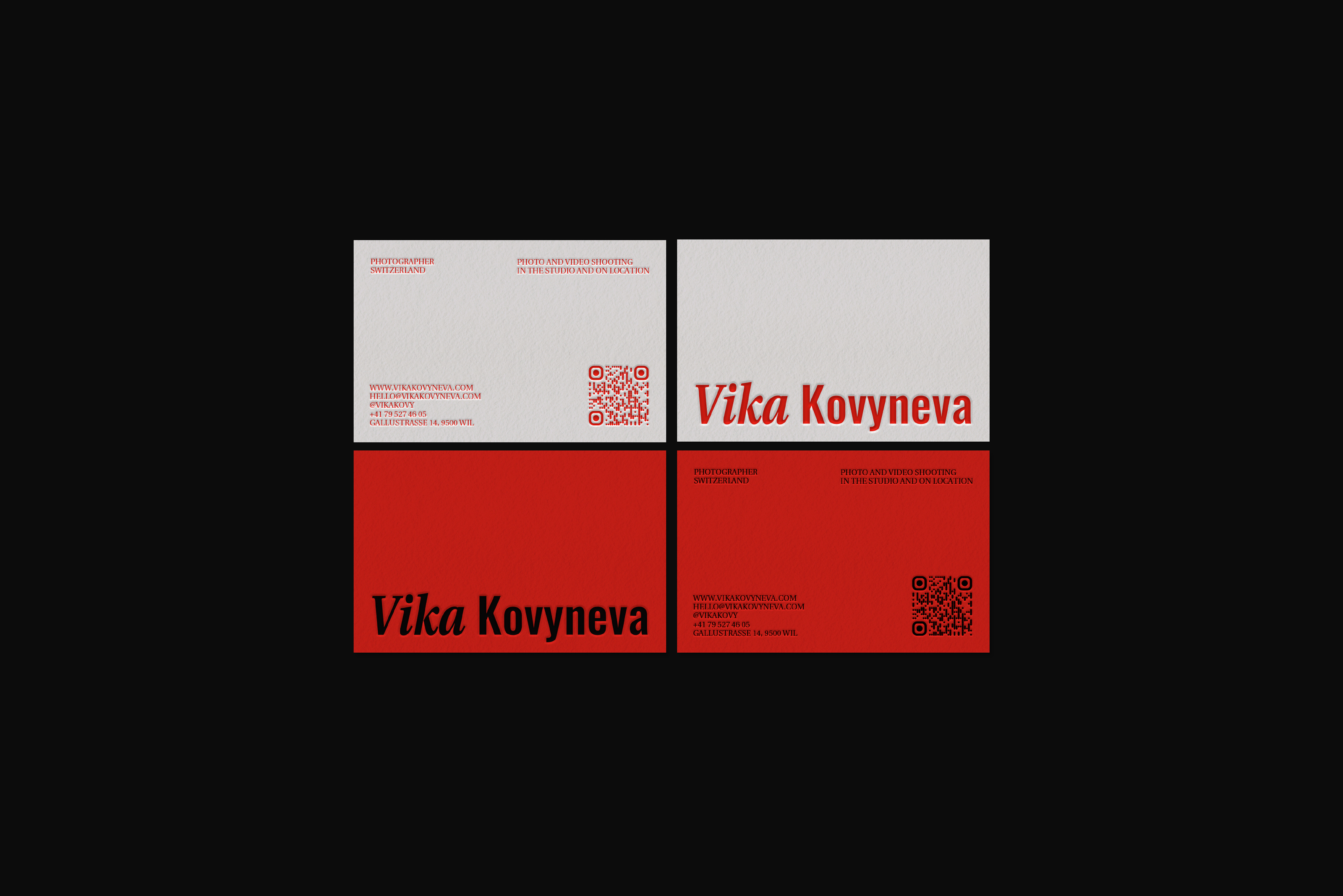 Vika Kovyneva / Айдентика для фотографа — Изображение №6 — Брендинг, Графика на Dprofile