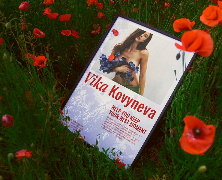 Vika Kovyneva / Айдентика для фотографа — Брендинг, Графика на Dprofile