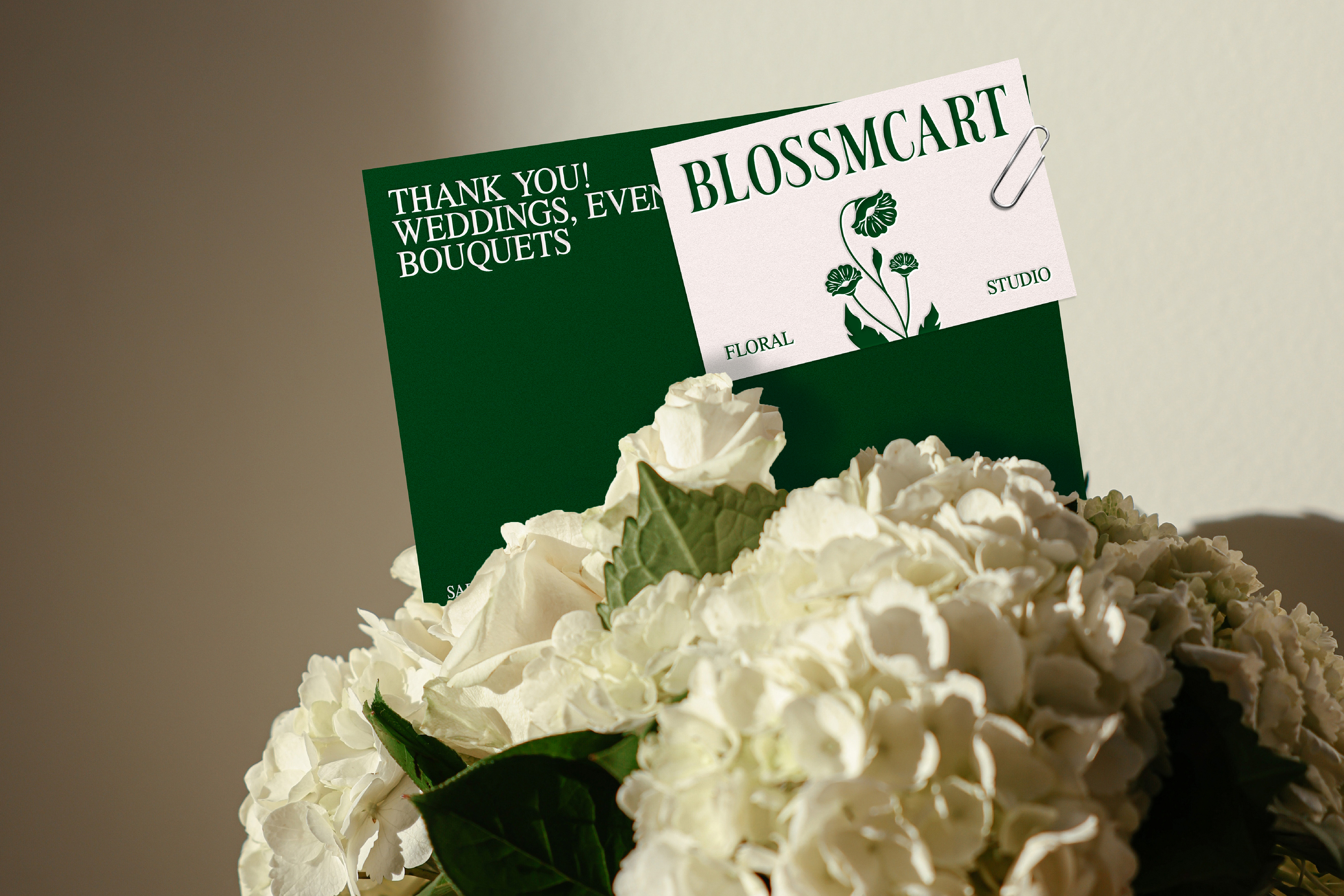 Blossmcart / Айдентика для студии флористики — Изображение №13 — Брендинг, Графика на Dprofile