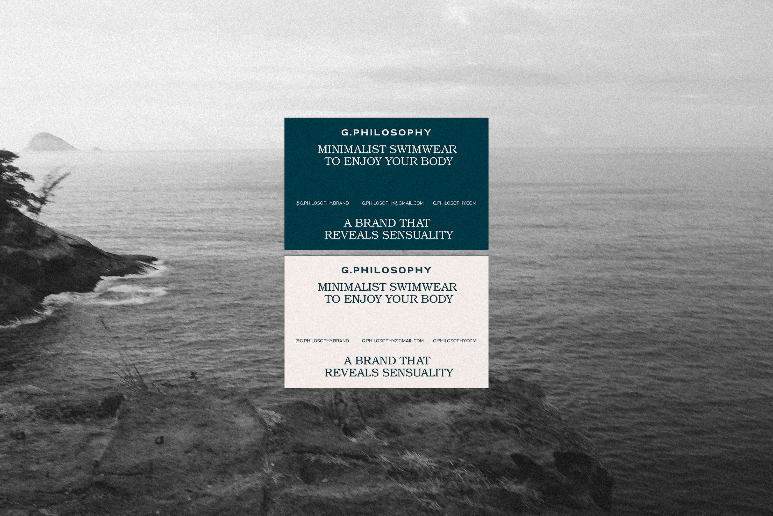 G.PHILOSOPHY / Айдентика для бренда купальников — Изображение №2 — Брендинг на Dprofile
