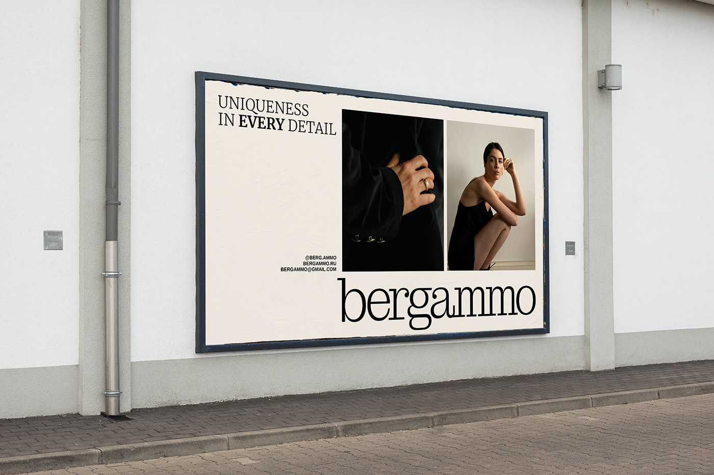 Bergammo / Айдентика для украшений ручной работы — Изображение №2 — Брендинг, Графика на Dprofile