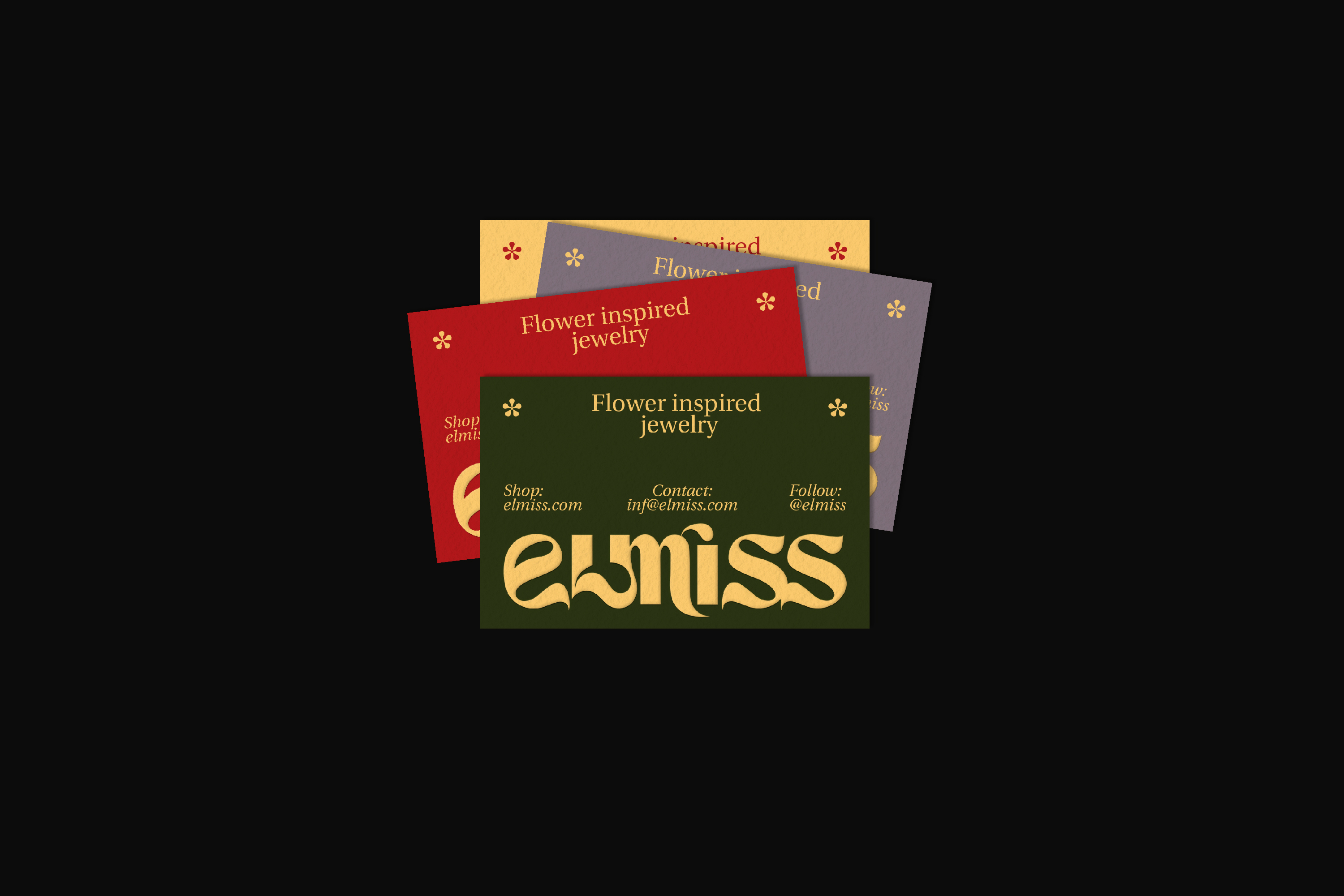 ELMISS / Айдентика для бренда ювелирных украшений — Изображение №6 — Брендинг, Графика на Dprofile