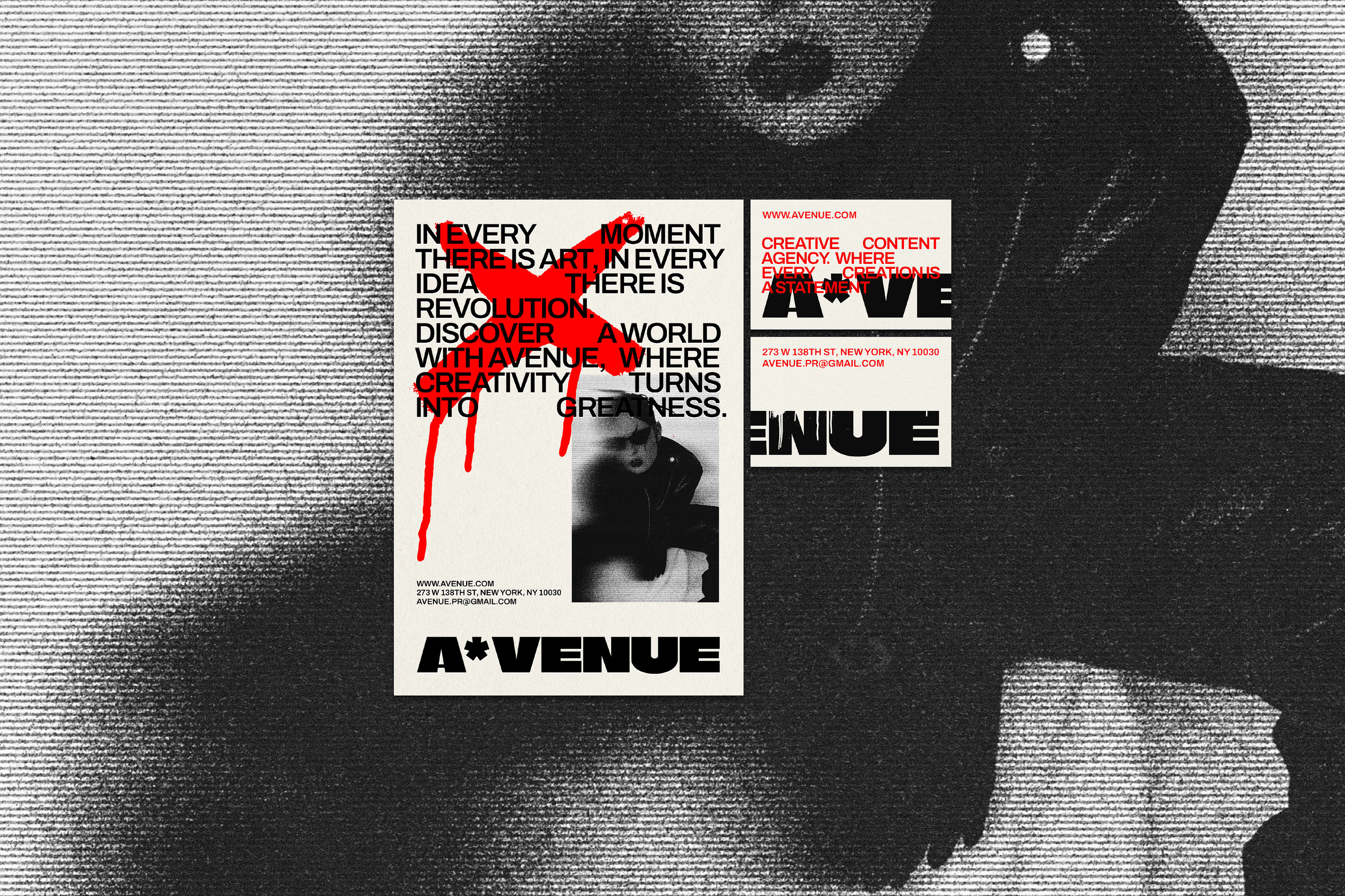 A*venue / Айдентика для креативного контент-агенства — Изображение №18 — Брендинг, Графика на Dprofile