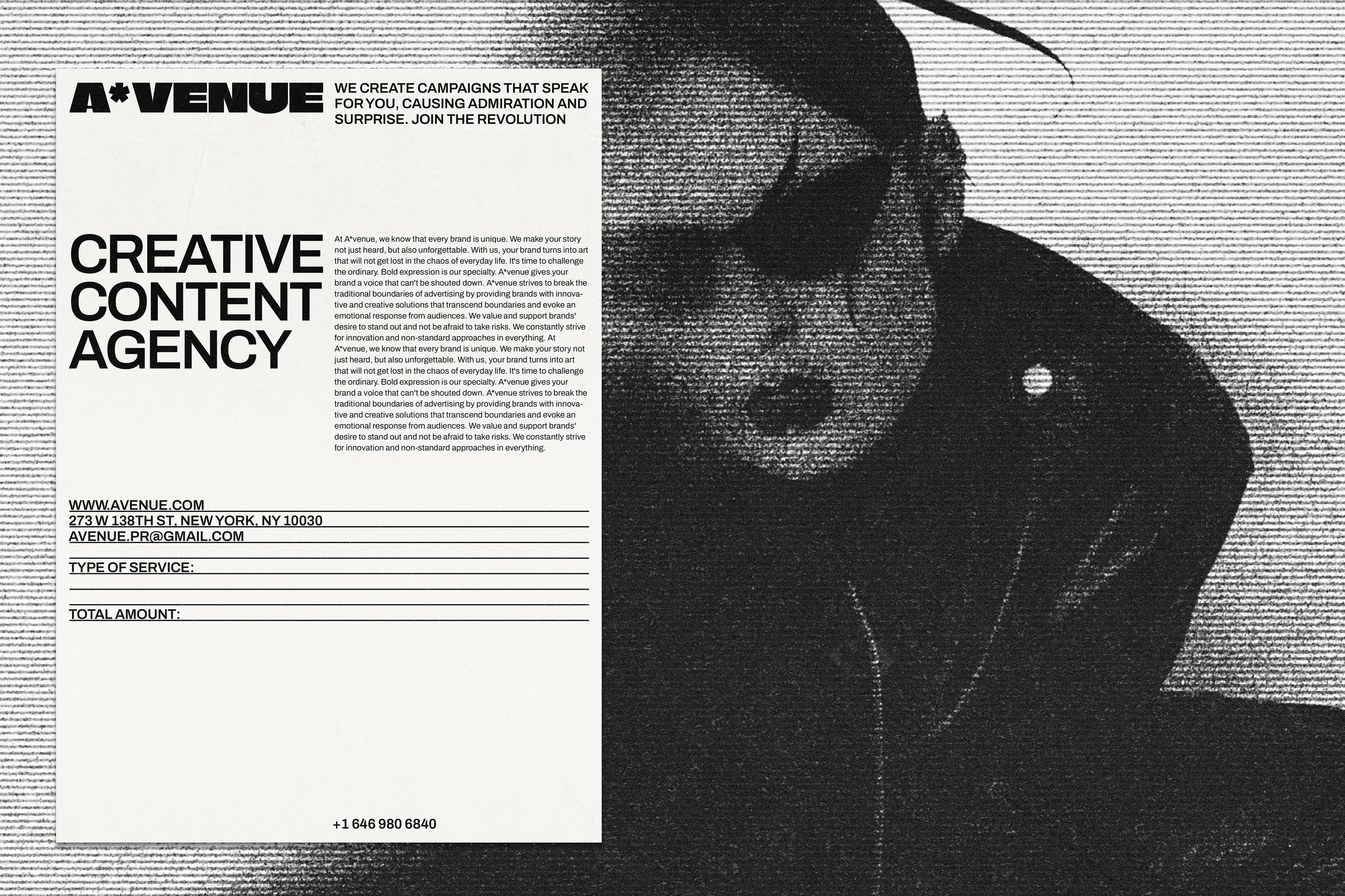 A*venue / Айдентика для креативного контент-агенства — Изображение №11 — Брендинг, Графика на Dprofile