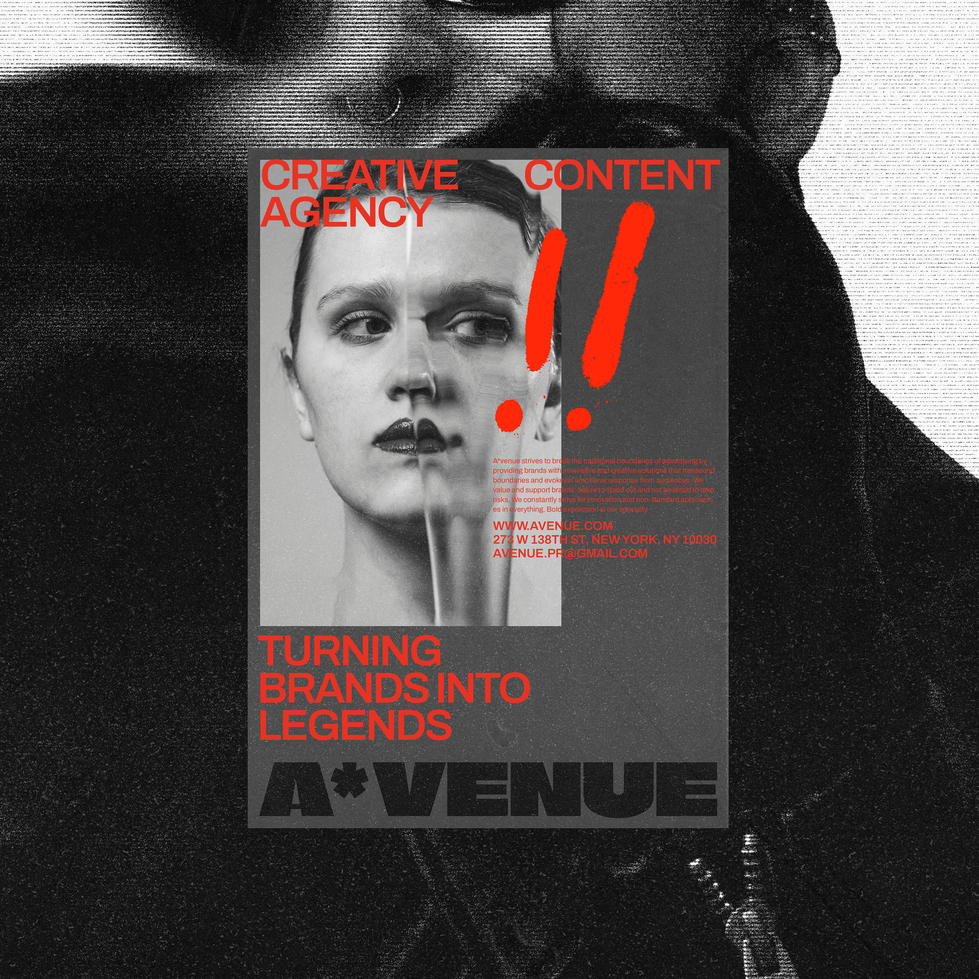 A*venue / Айдентика для креативного контент-агенства — Изображение №16 — Брендинг, Графика на Dprofile