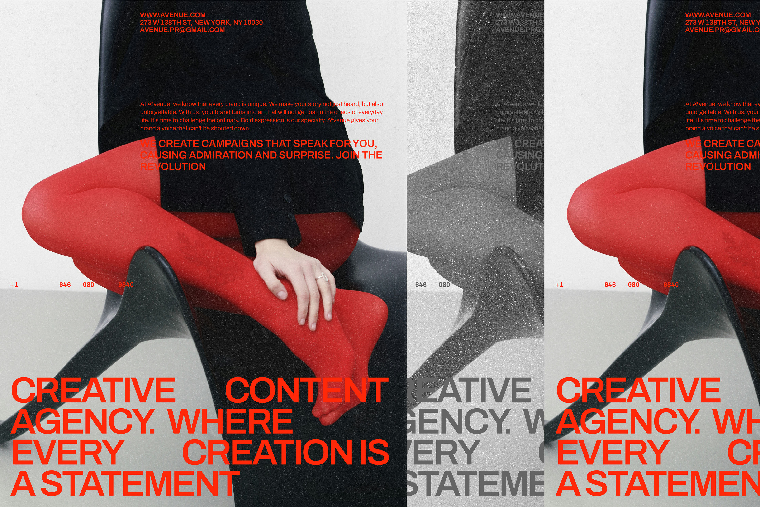 A*venue / Айдентика для креативного контент-агенства — Изображение №5 — Брендинг, Графика на Dprofile