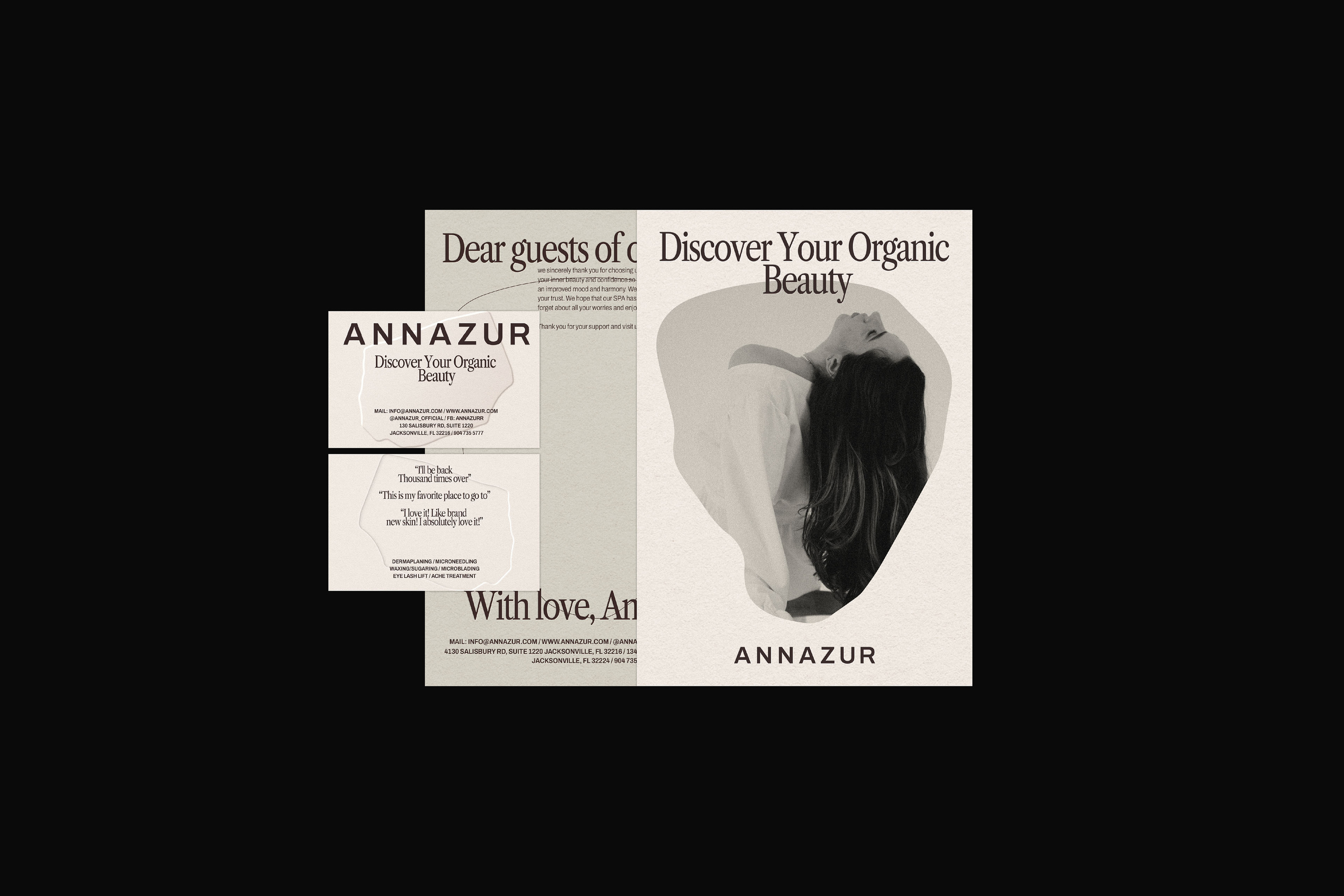 Annazur / Айдентика для СПА — Изображение №13 — Брендинг, Графика на Dprofile