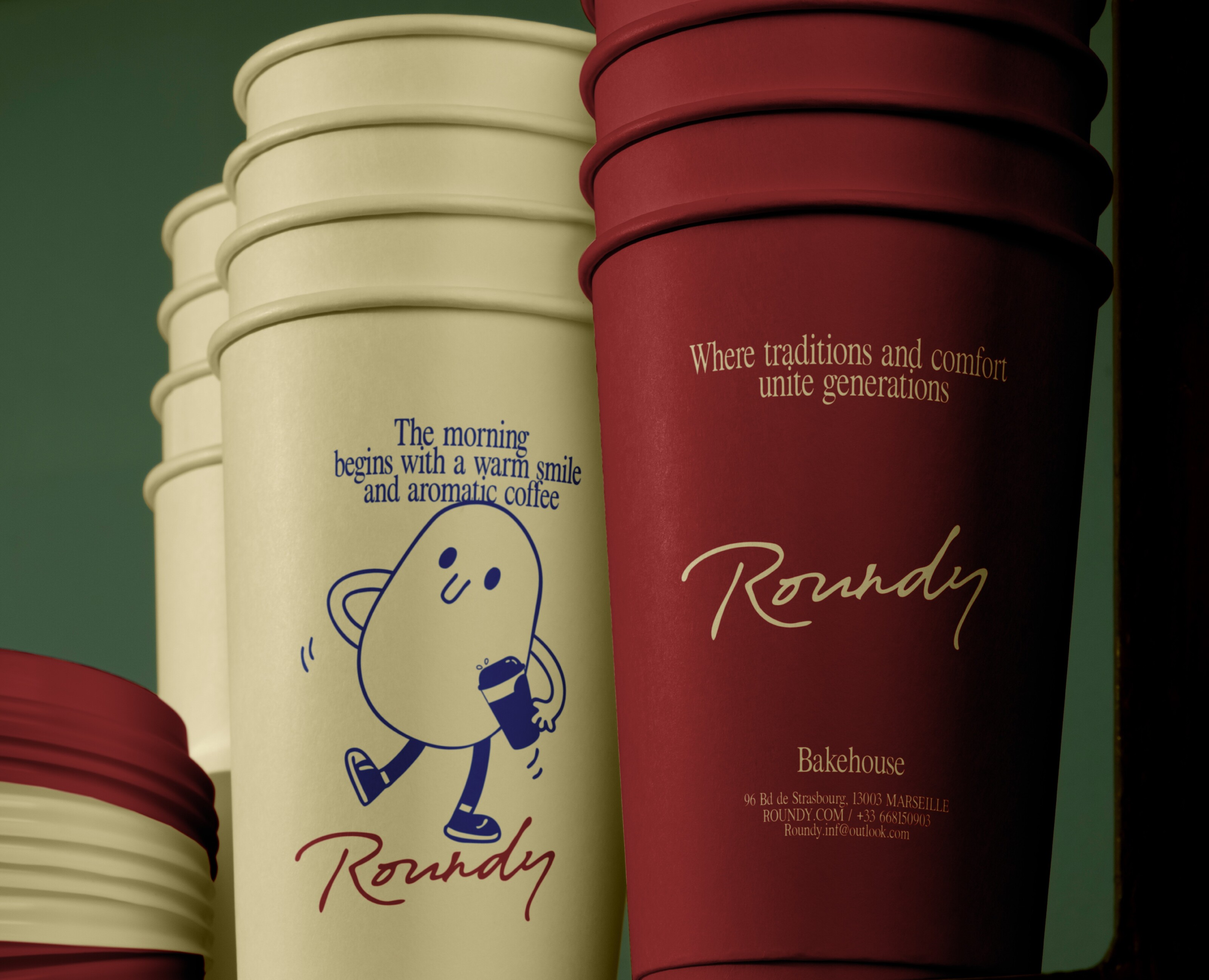 Roundy / айдентика для пекарни — Брендинг на Dprofile