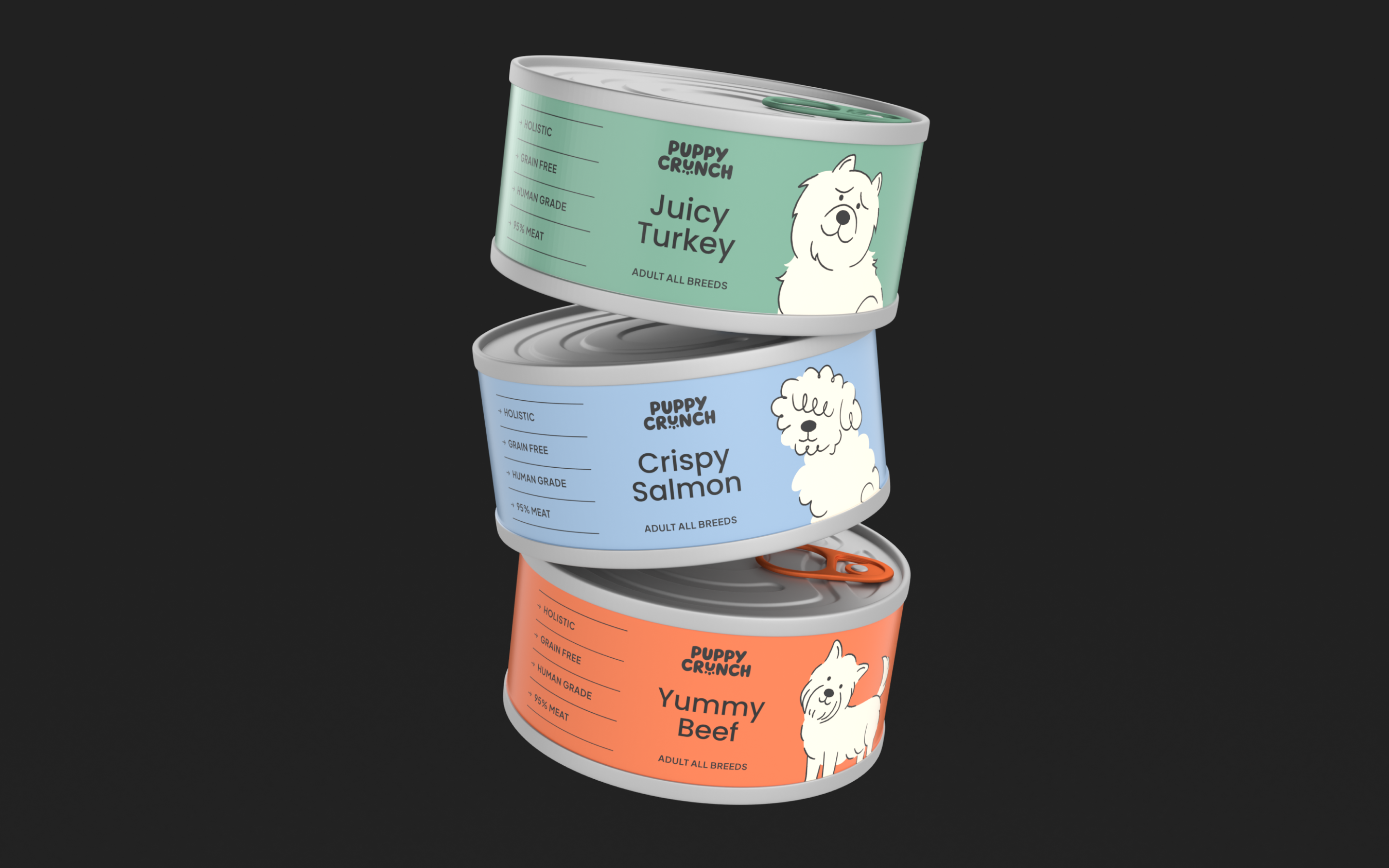 Puppy Crunch | Айдентика и упаковка — Изображение №8 — Брендинг на Dprofile