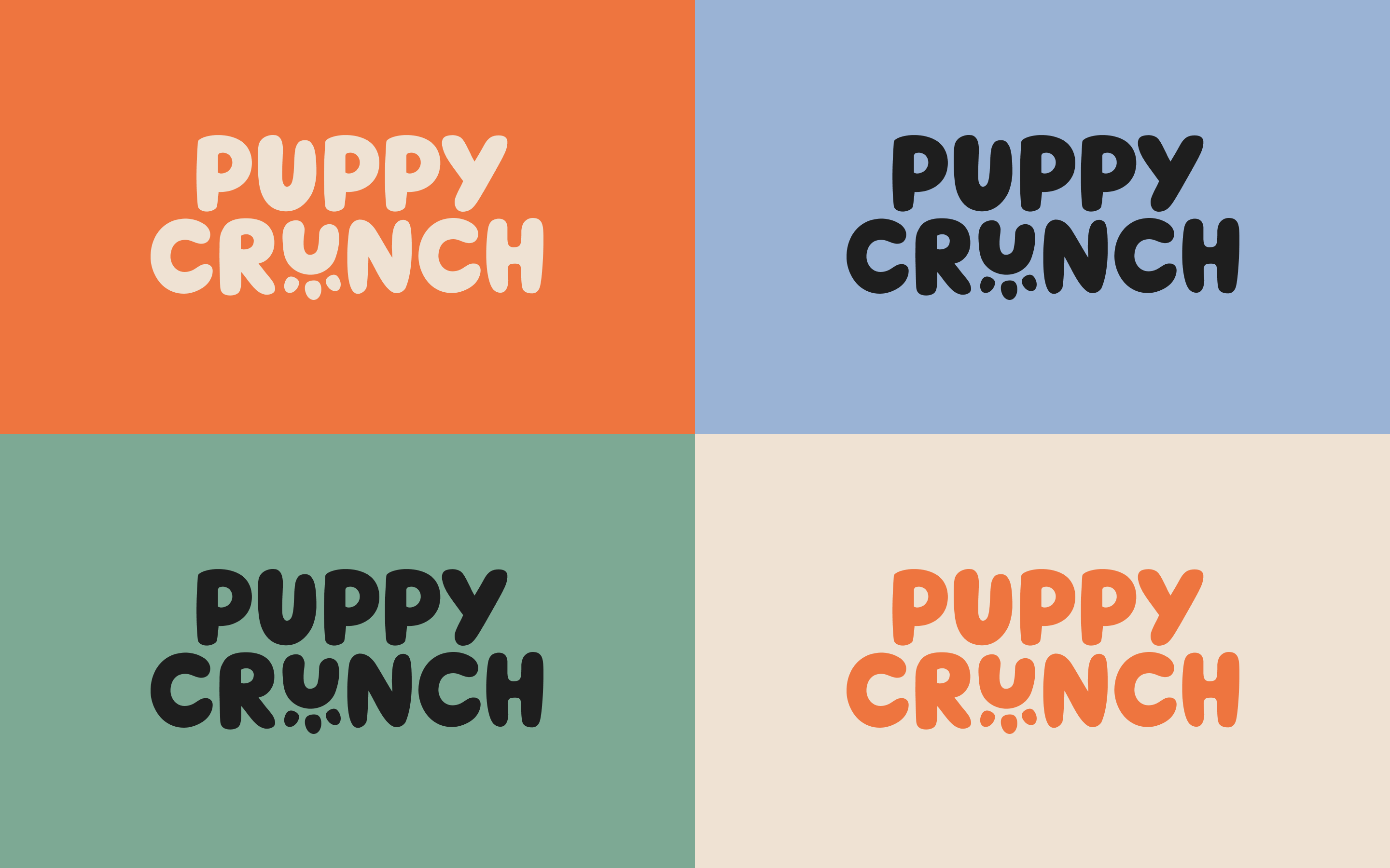 Puppy Crunch | Айдентика и упаковка — Изображение №2 — Брендинг на Dprofile