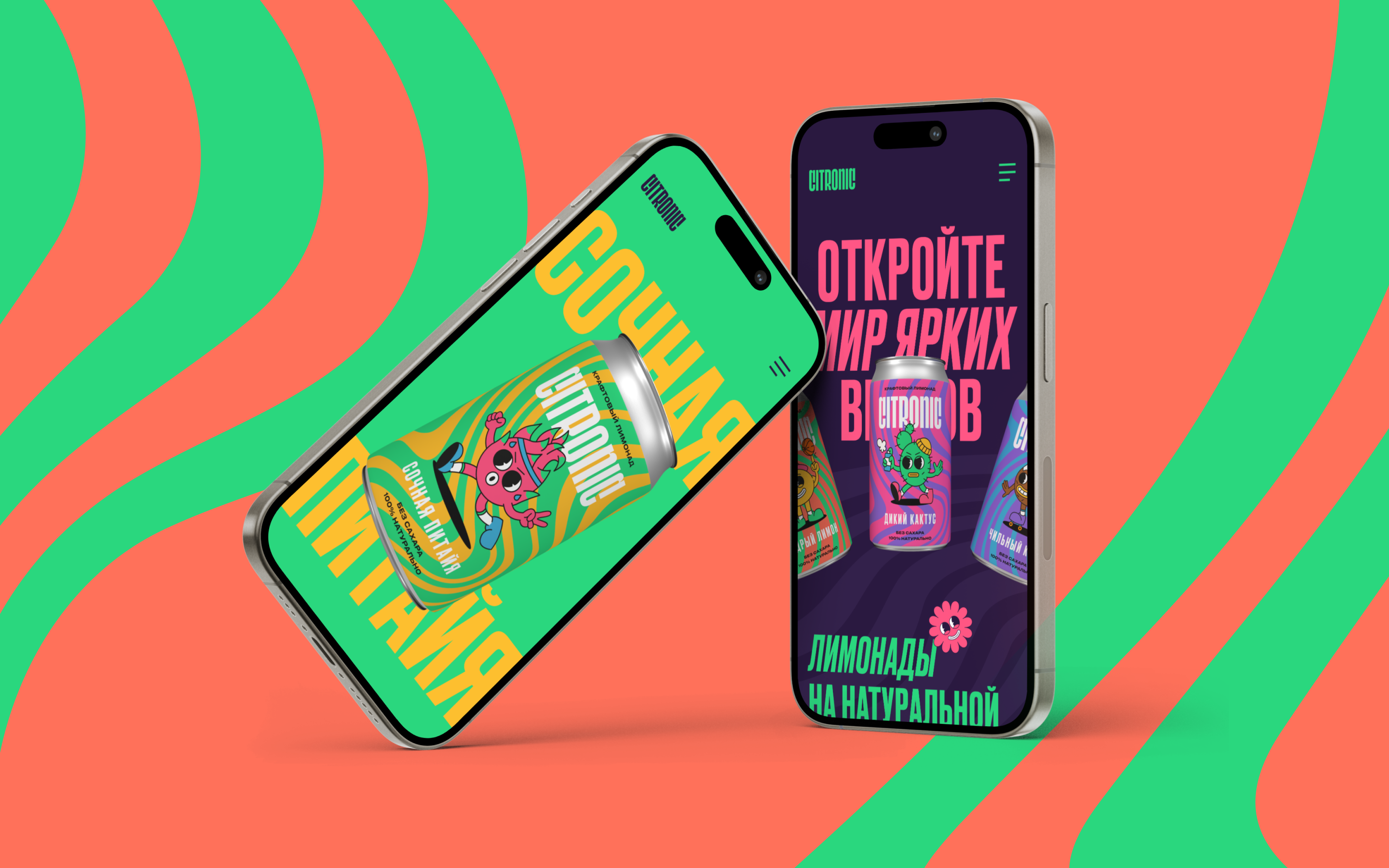 Лимонады Citronic| Брендинг и айдентика — Изображение №15 — Брендинг, Иллюстрация на Dprofile