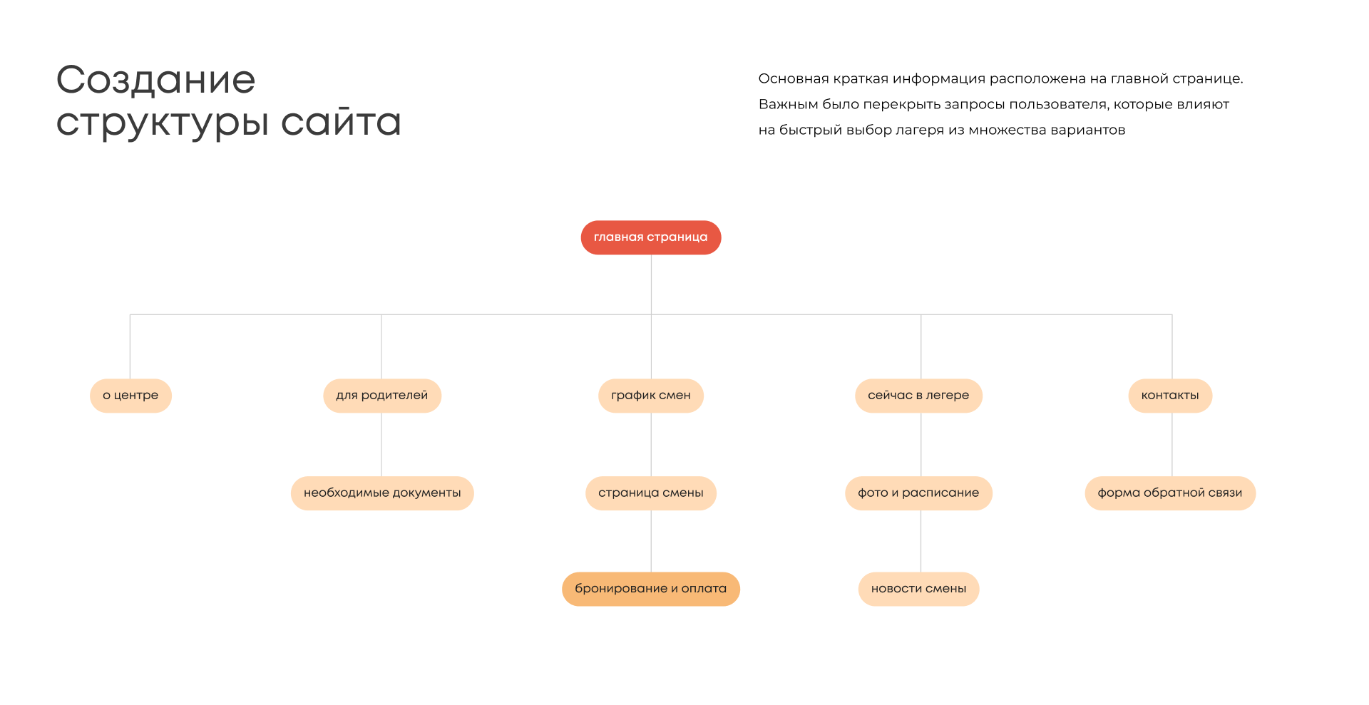 UX UI дизайн детского оздоровительного центра — Изображение №5 — Интерфейсы на Dprofile