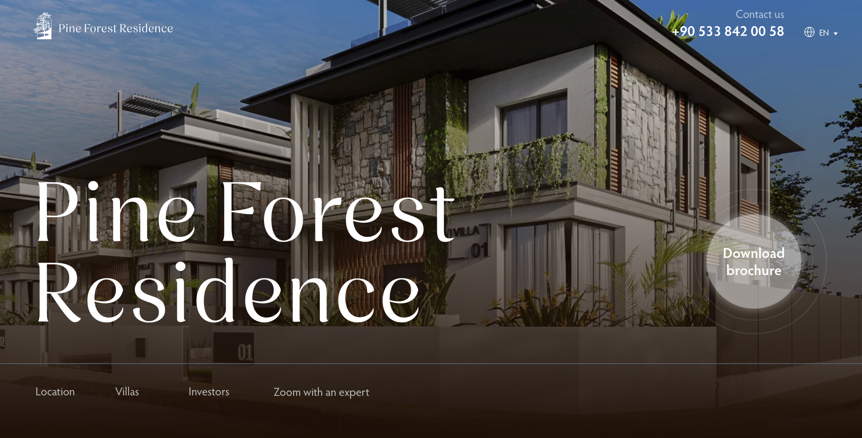 Website Design for Northern Cyprus Real Estate — Изображение №6 — Интерфейсы на Dprofile