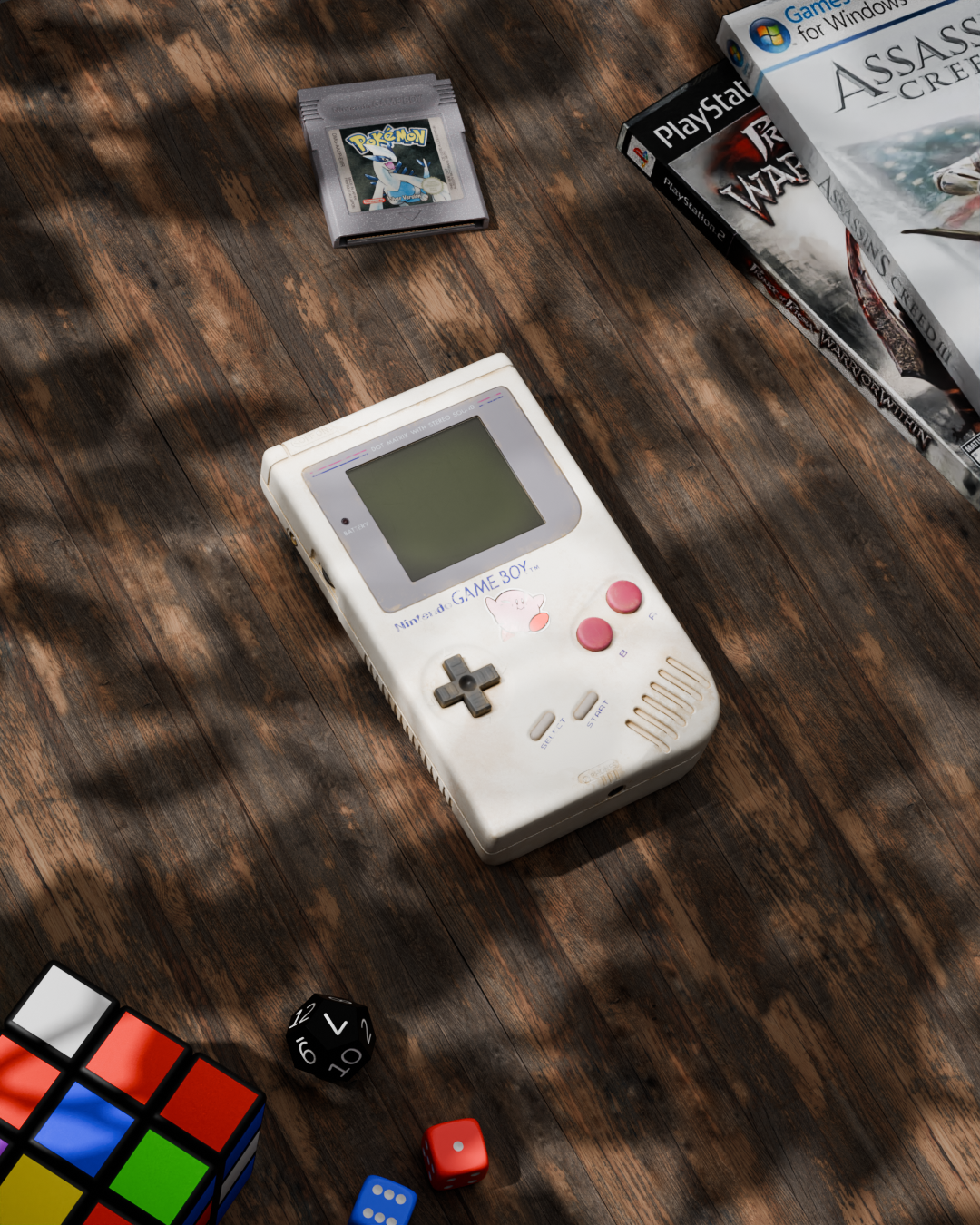GAME BOY — Изображение №6 — 3D на Dprofile
