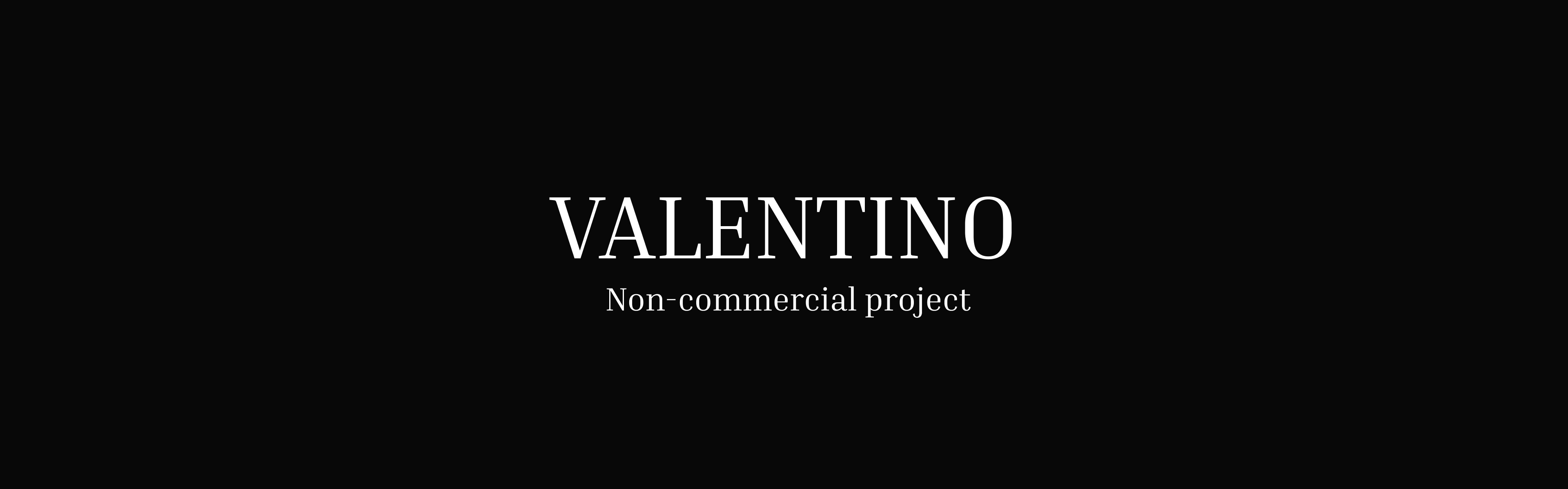 VALENTINO — Изображение №1 — 3D, Анимация на Dprofile
