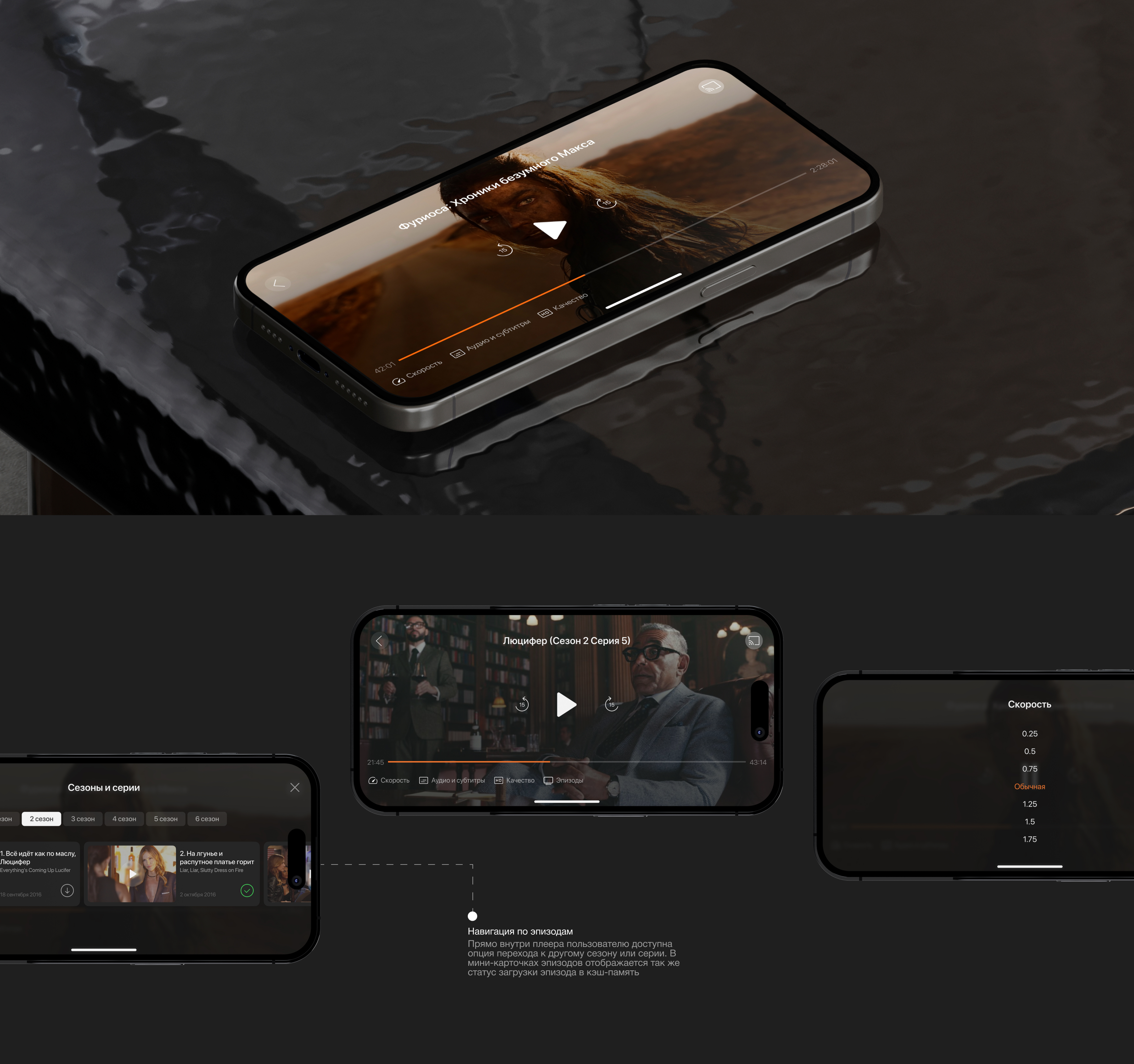 Kinodom | Movie streaming service — Изображение №14 — Интерфейсы на Dprofile