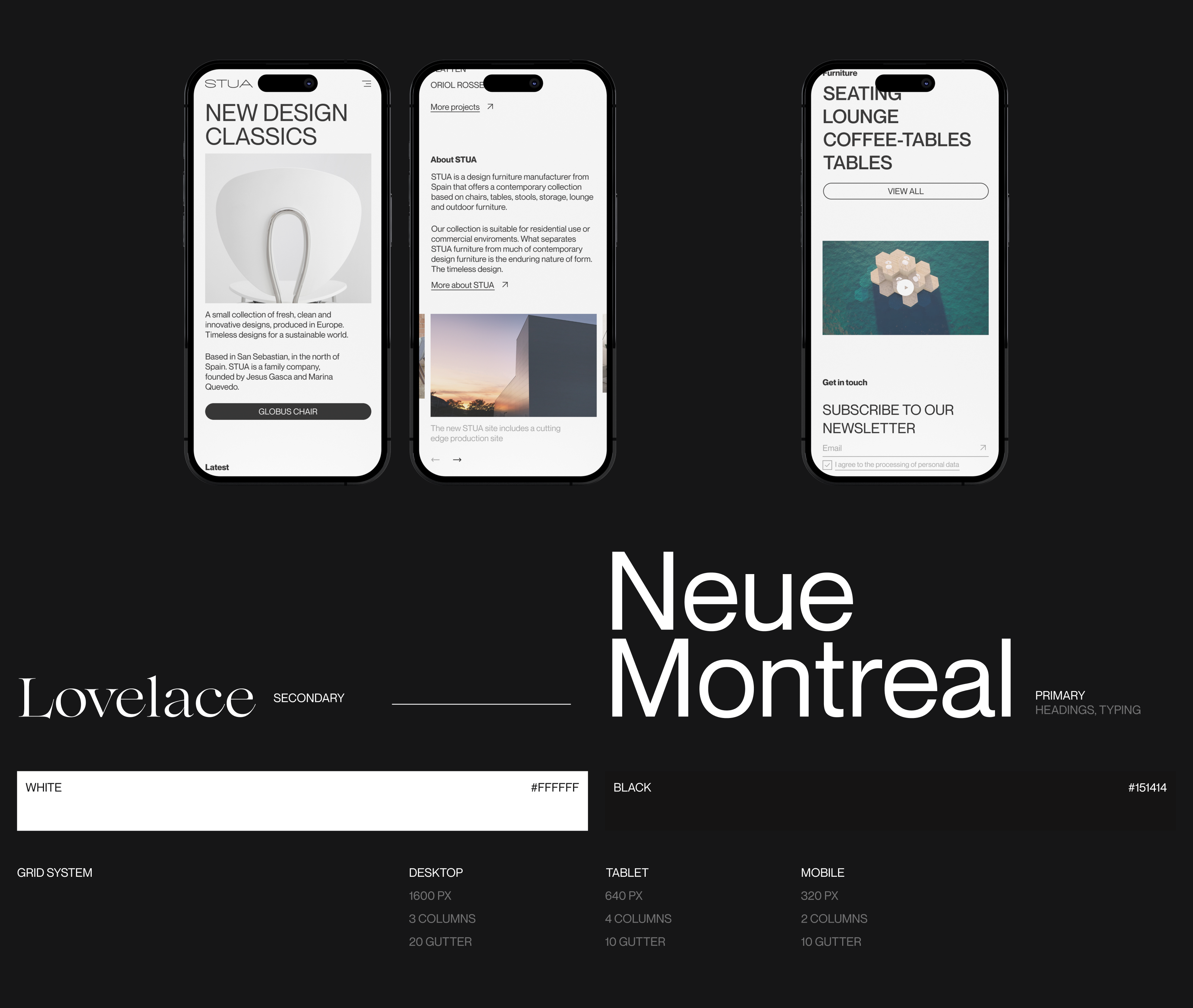 STUA Corporate website redesign — Изображение №5 — Интерфейсы на Dprofile