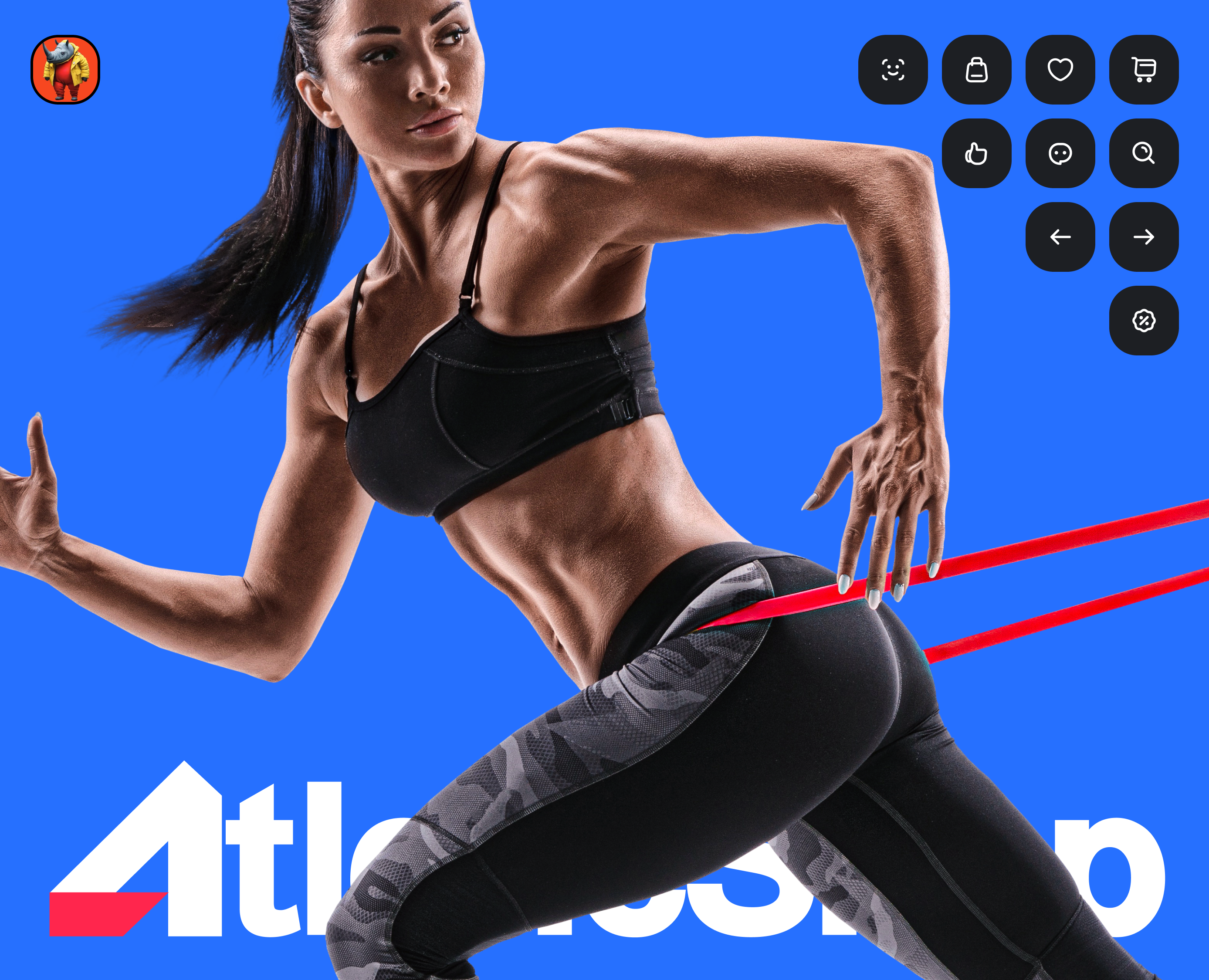 AtleticShop – Интернет-магазин спортивных товаров — Интерфейсы, Маркетинг на Dprofile
