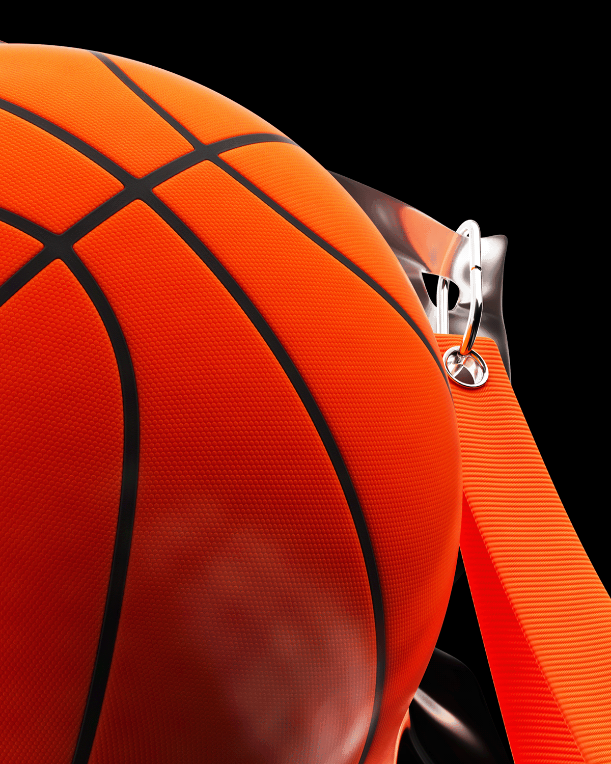Outdoor Basketball Balls — Изображение №4 — Иллюстрация, 3D на Dprofile