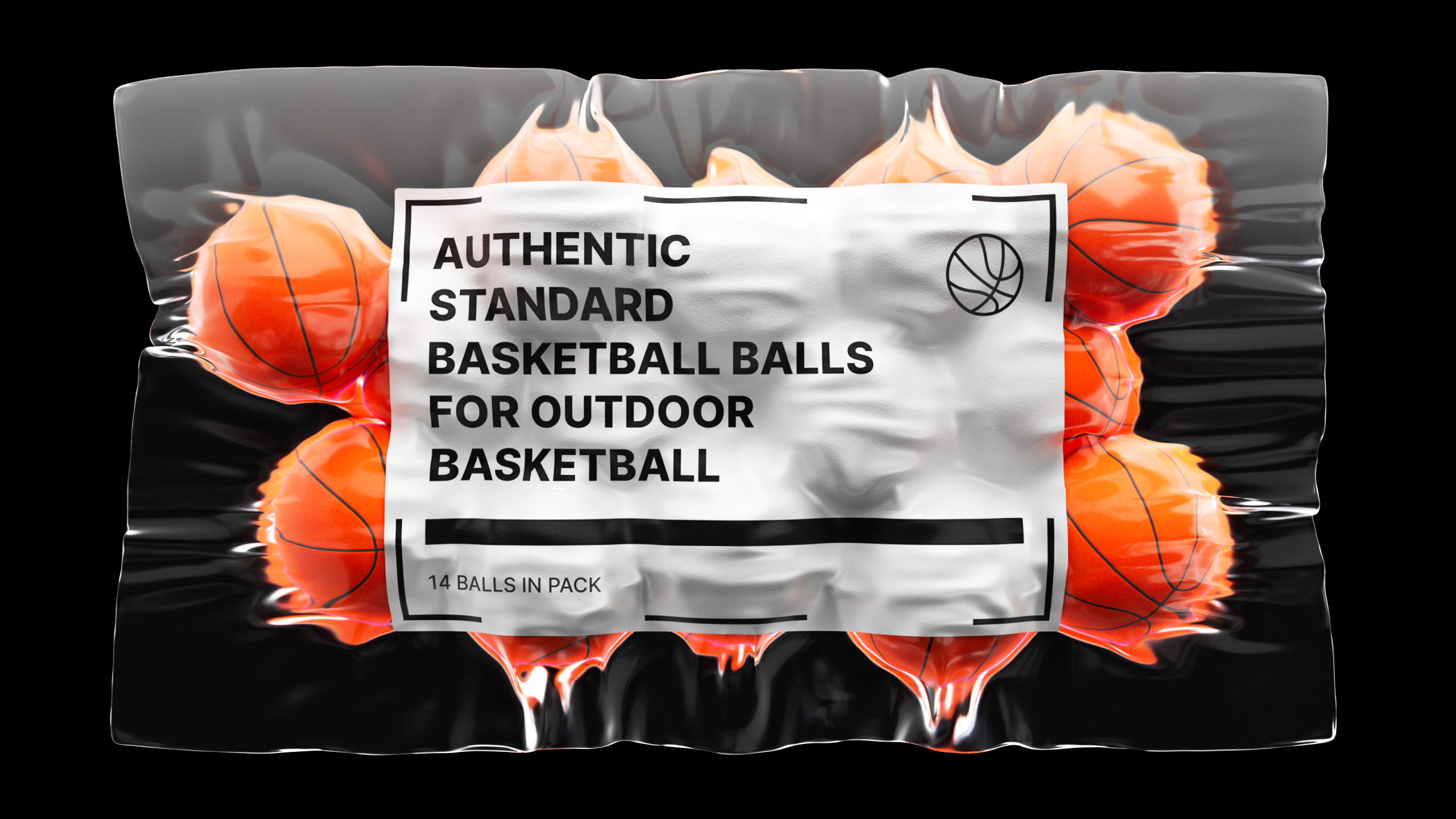 Outdoor Basketball Balls — Изображение №1 — Иллюстрация, 3D на Dprofile