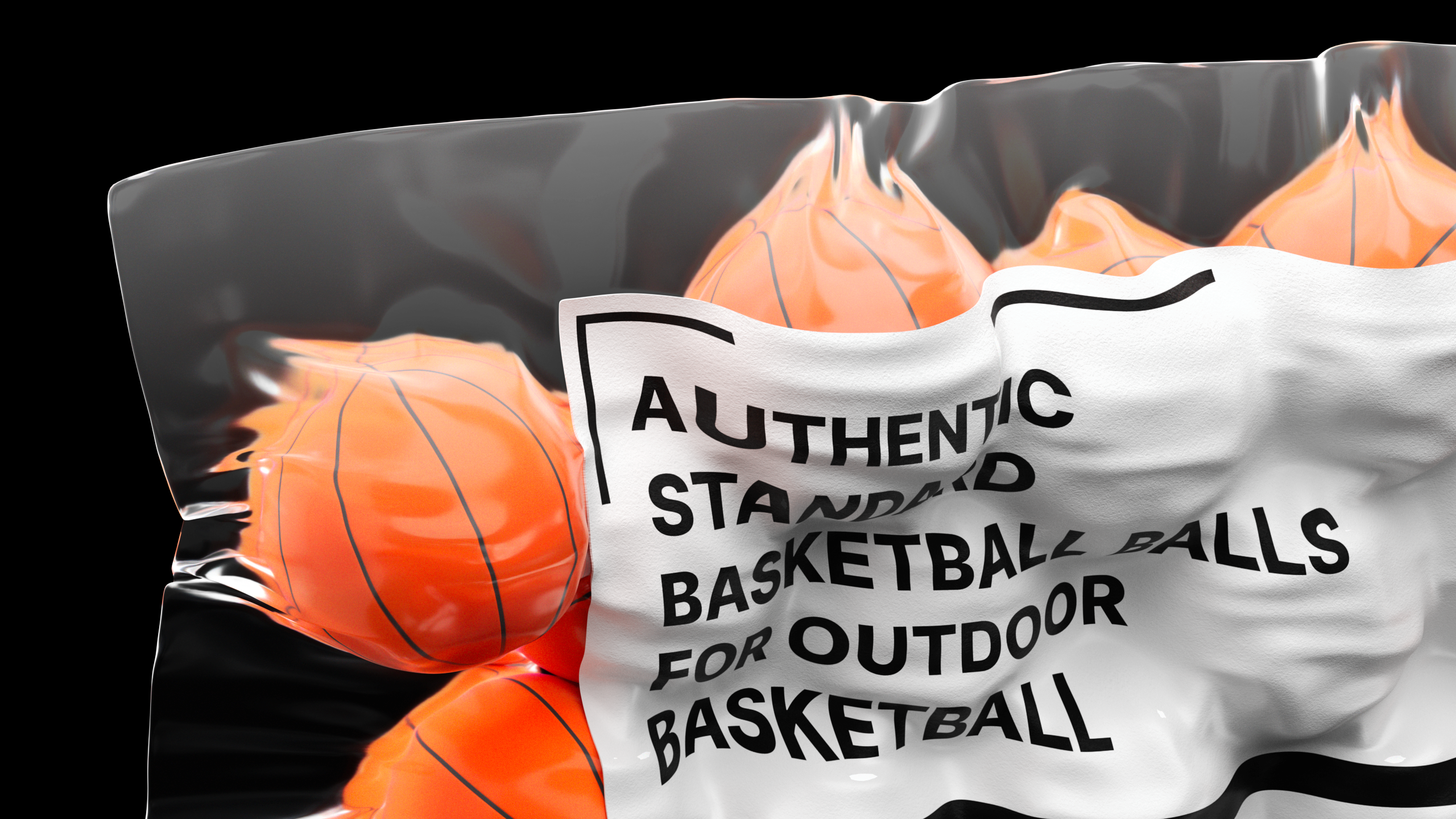 Outdoor Basketball Balls — Изображение №6 — Иллюстрация, 3D на Dprofile