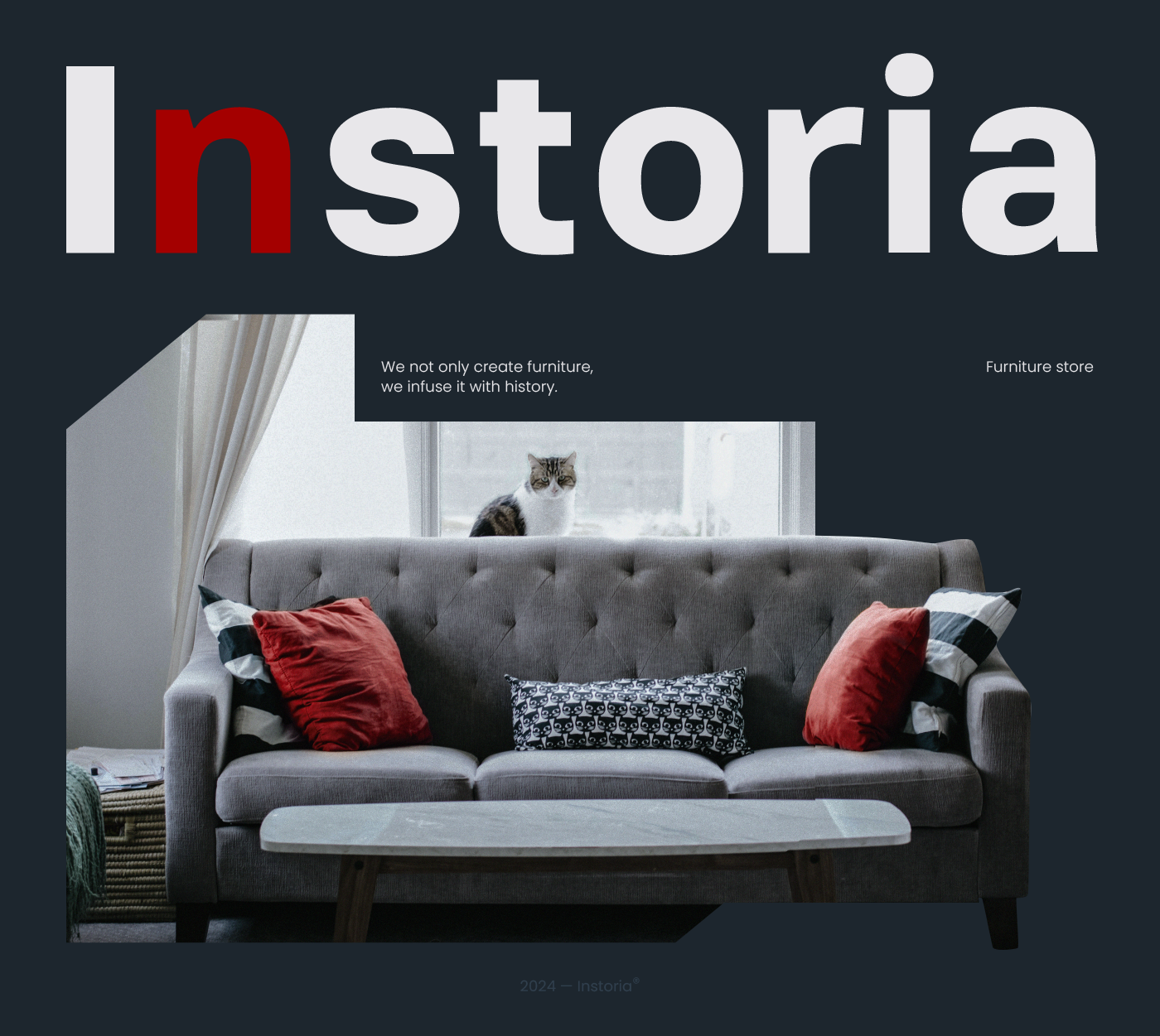 Instoria — мебельный магазин — Изображение №2 — Брендинг на Dprofile