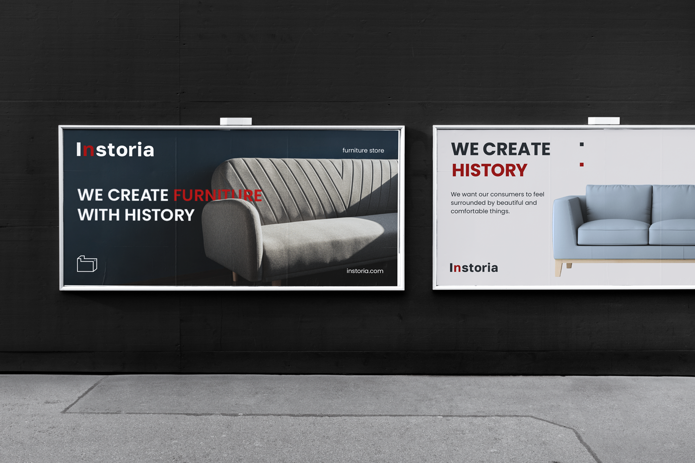 Instoria — мебельный магазин — Изображение №1 — Брендинг на Dprofile