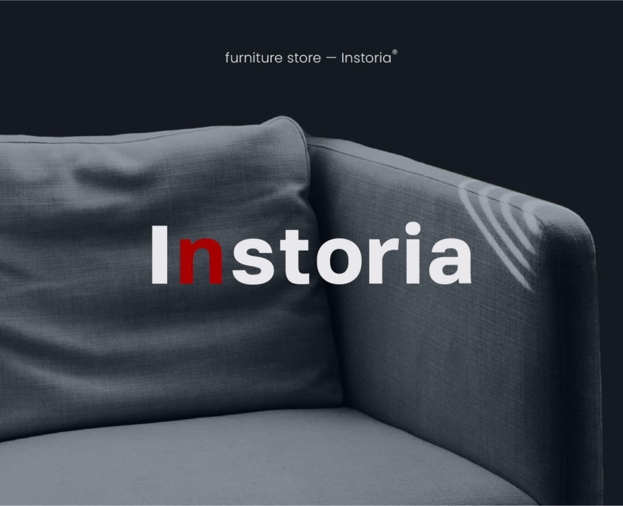 Instoria — мебельный магазин — Брендинг на Dprofile