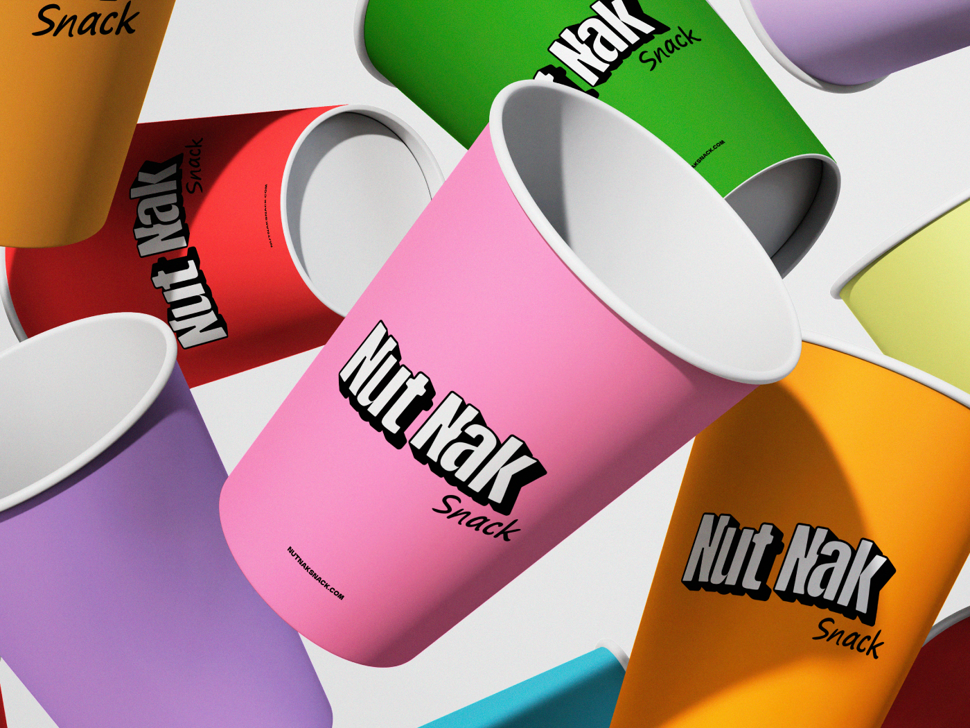 Nut Nak Snak — айдентика, упаковка — Изображение №12 — Брендинг на Dprofile