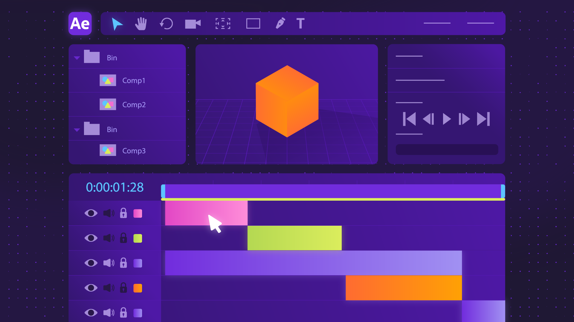 Shape intro in AE — Изображение №2 — Иллюстрация, Анимация на Dprofile