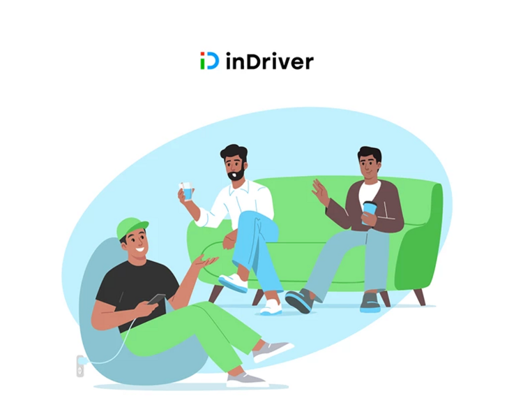 inDriver — Иллюстрация, Графика, Маркетинг на Dprofile