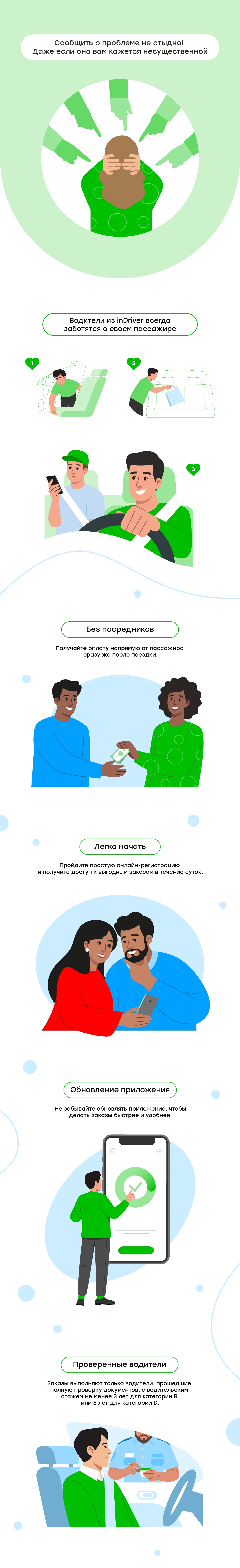 inDriver — Изображение №2 — Иллюстрация, Графика, Маркетинг на Dprofile