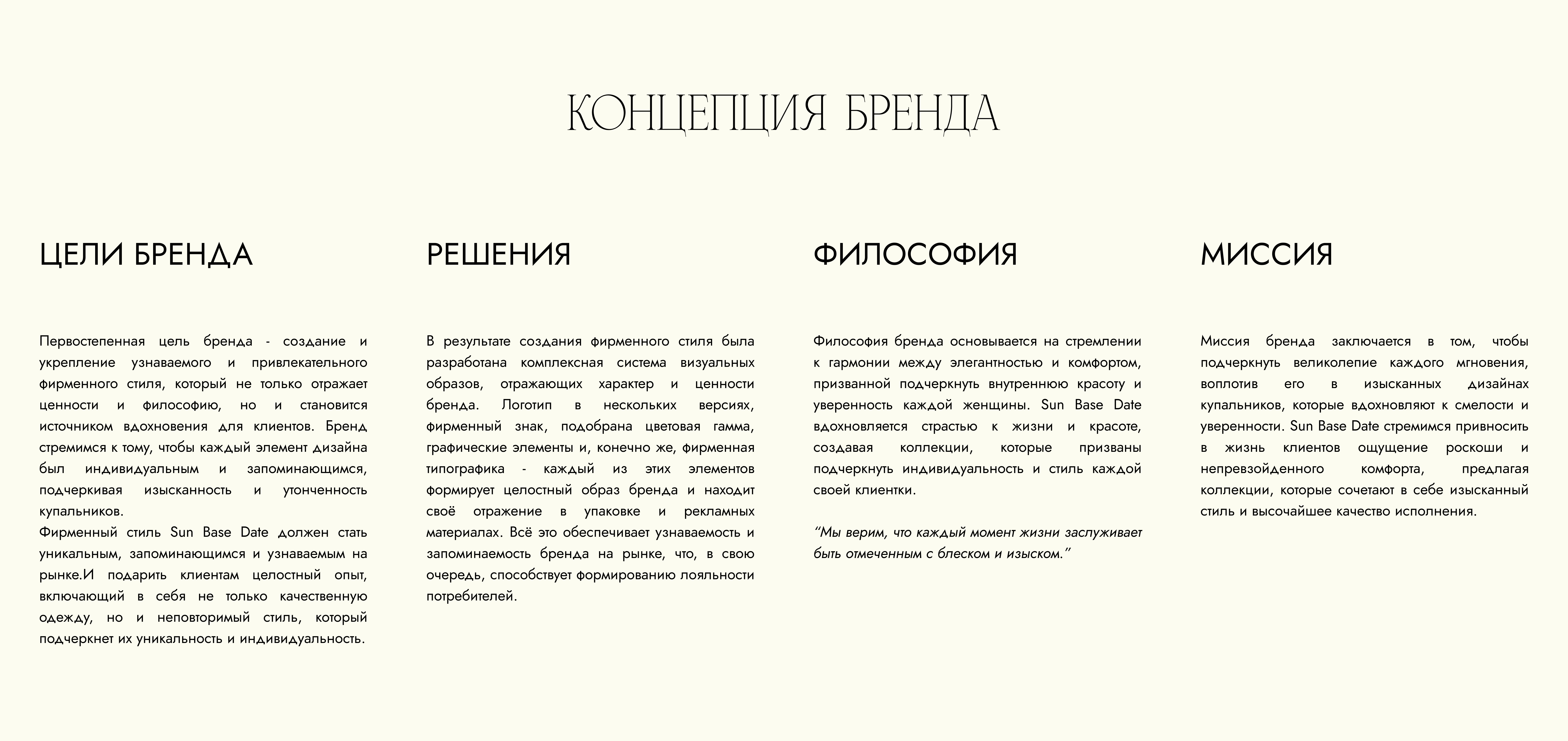 Фирменный стиль | Ребрендинг | Логотип бренд купальников — Изображение №2 — Брендинг, Графика на Dprofile