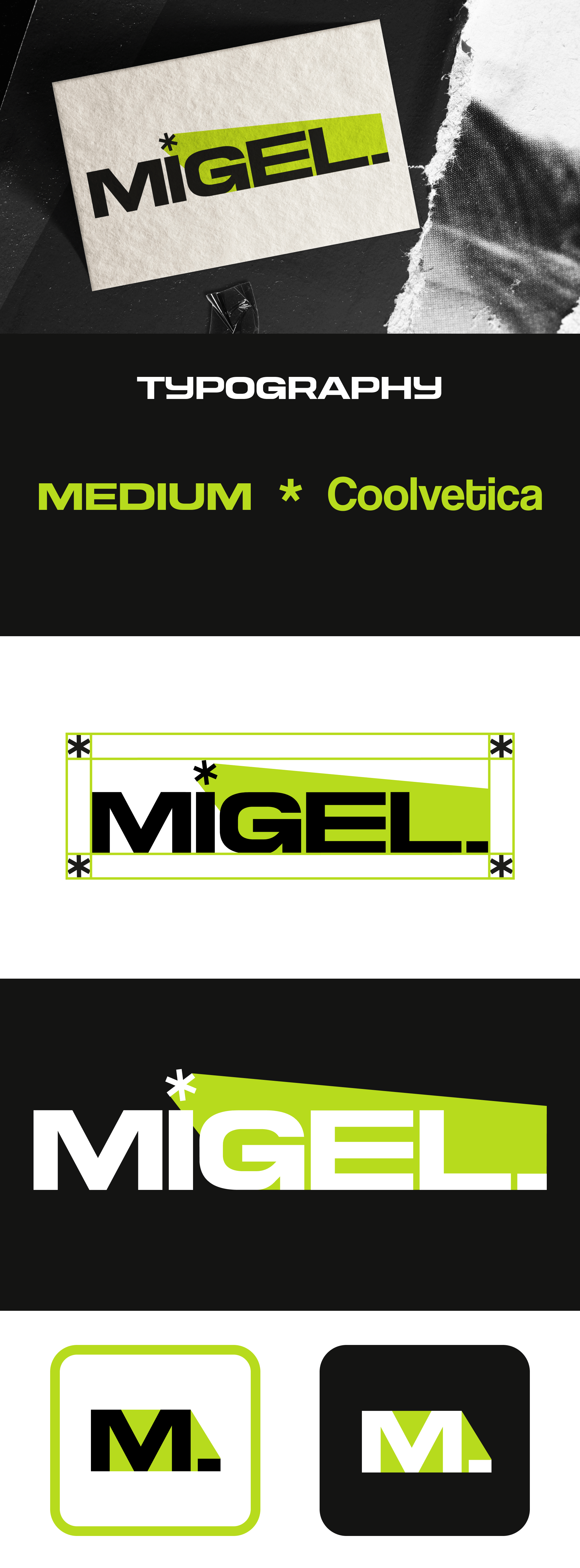 Migel. | logo design | communication agency — Изображение №3 — Брендинг, Анимация на Dprofile
