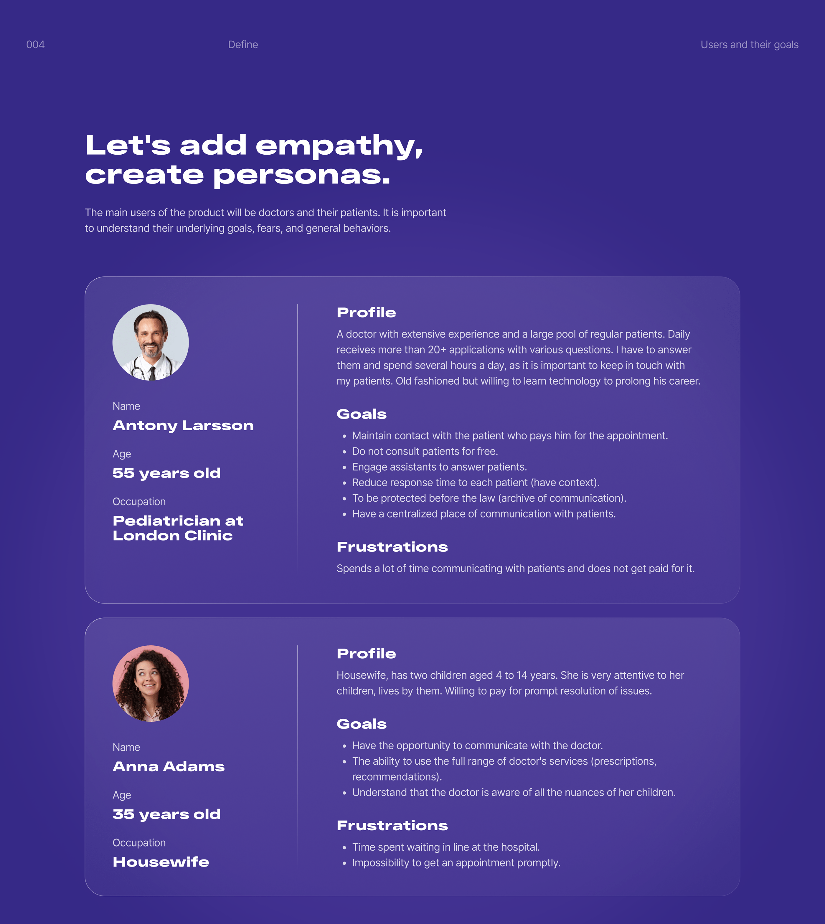 Doctor & Patient App UI/UX Case Study — Изображение №10 — Интерфейсы на Dprofile