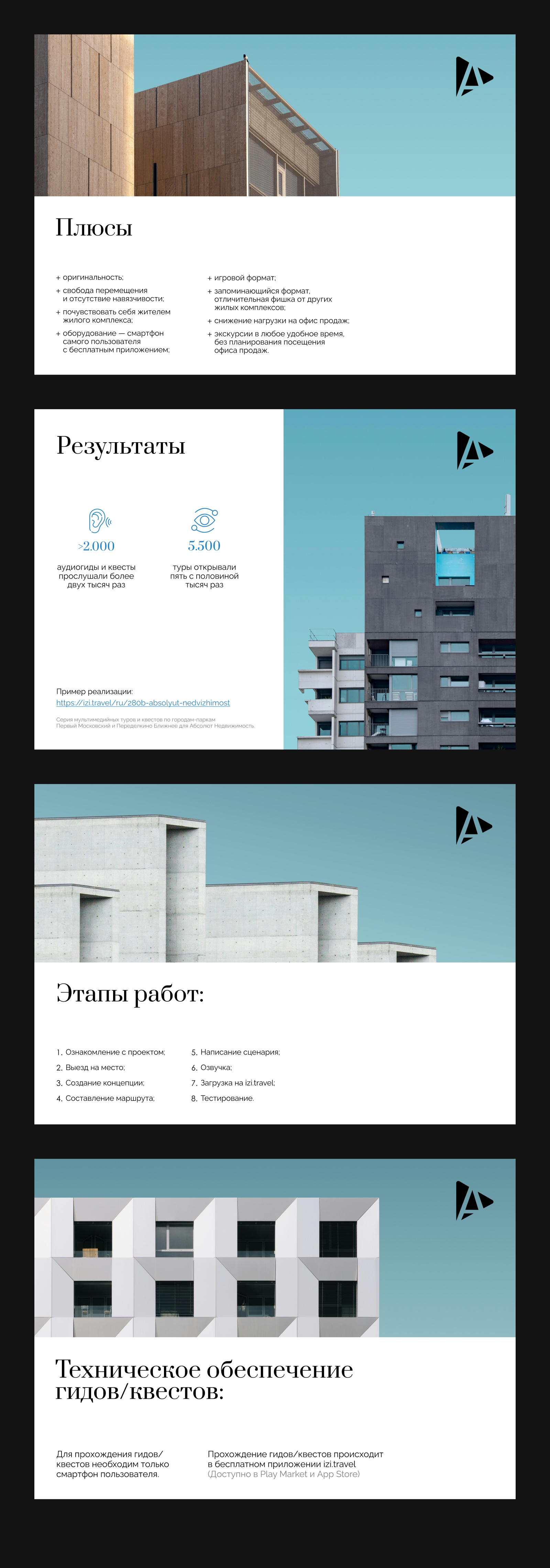 Презентация для аудиотуров по ЖК — Изображение №3 — Маркетинг на Dprofile
