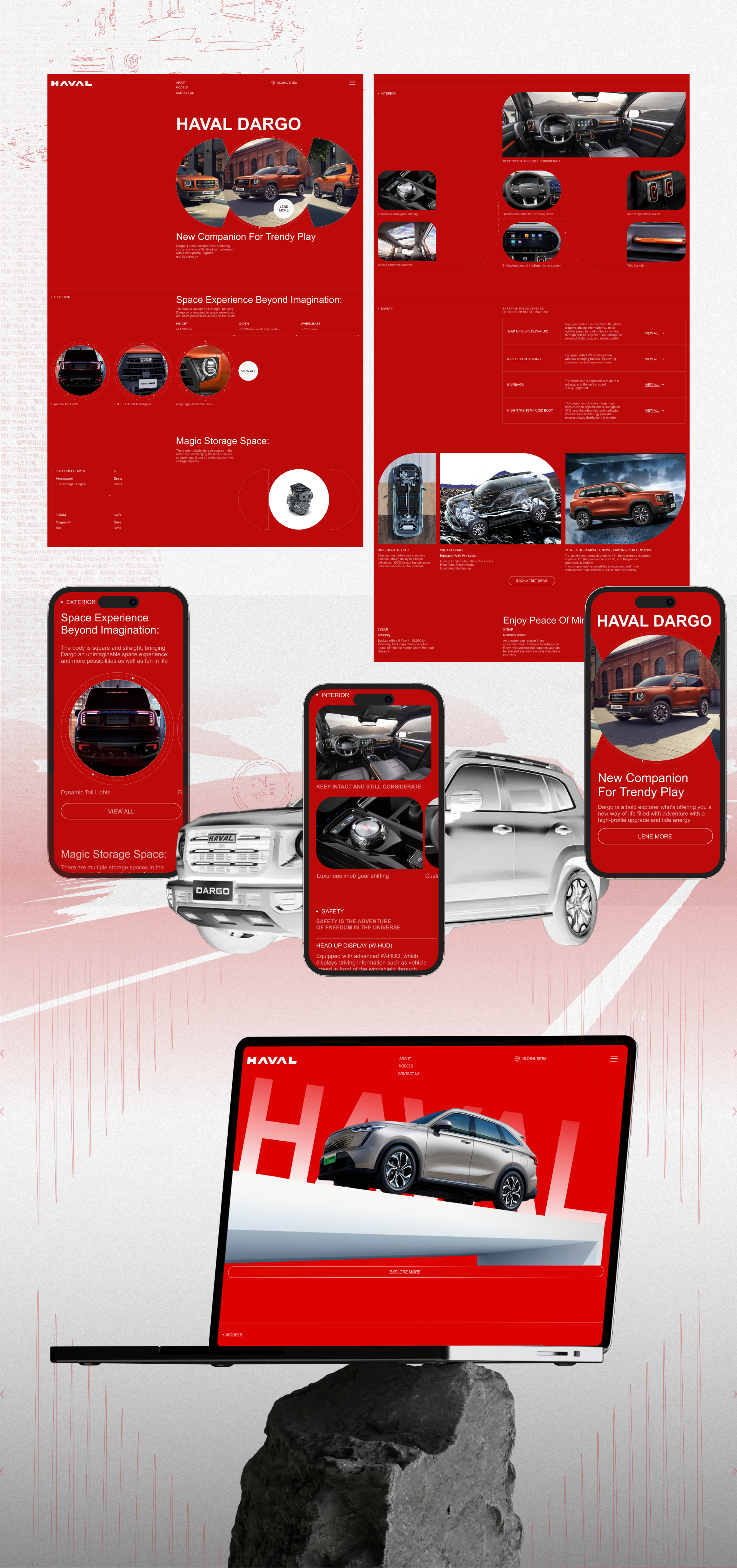 HAVAL — Изображение №4 — Интерфейсы на Dprofile