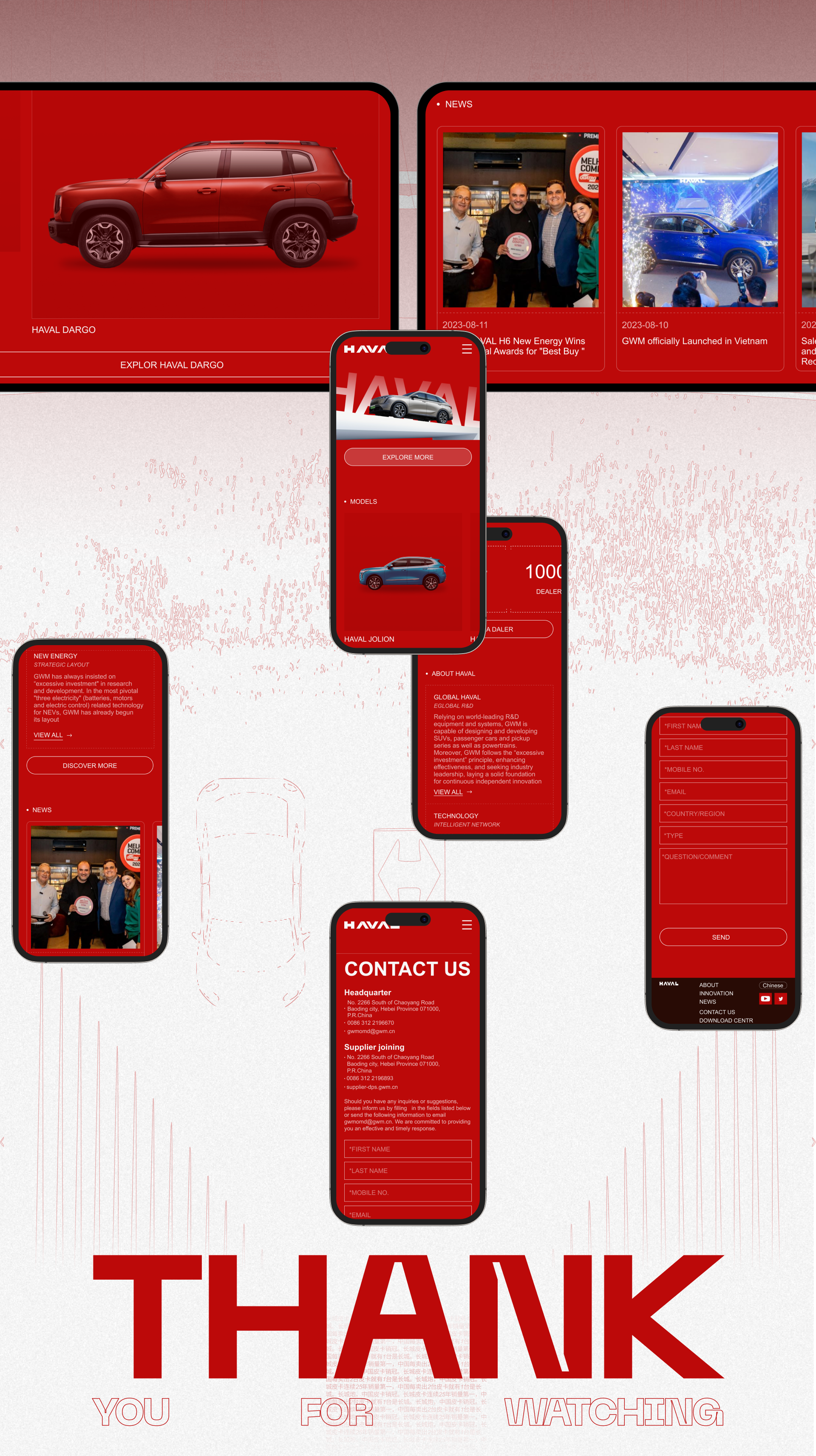 HAVAL — Изображение №5 — Интерфейсы на Dprofile