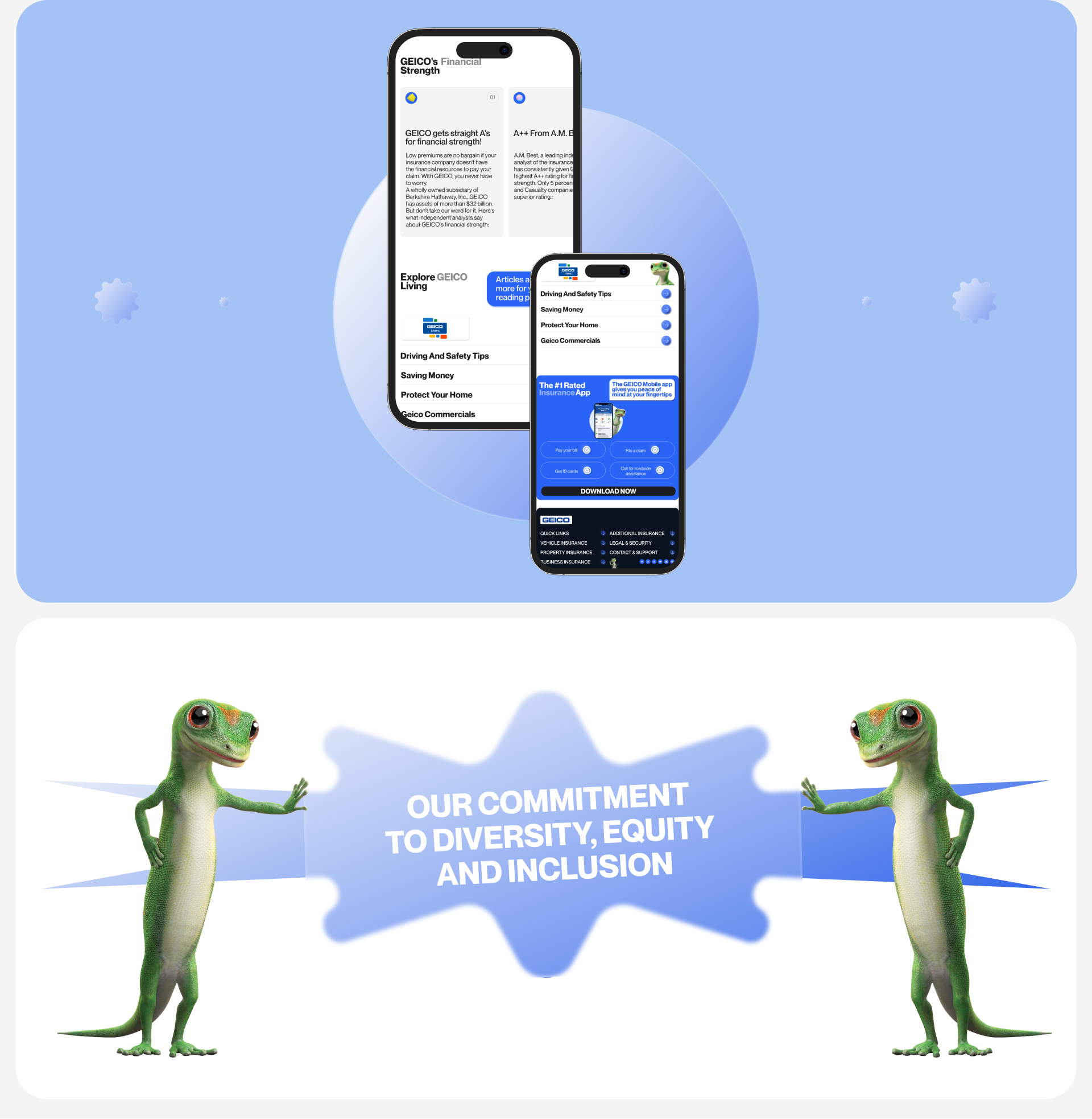 GEICO Concept LANDING Page — Изображение №8 — Интерфейсы на Dprofile
