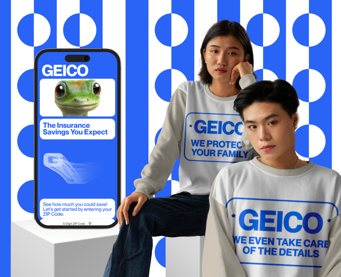 GEICO Concept LANDING Page — Интерфейсы на Dprofile