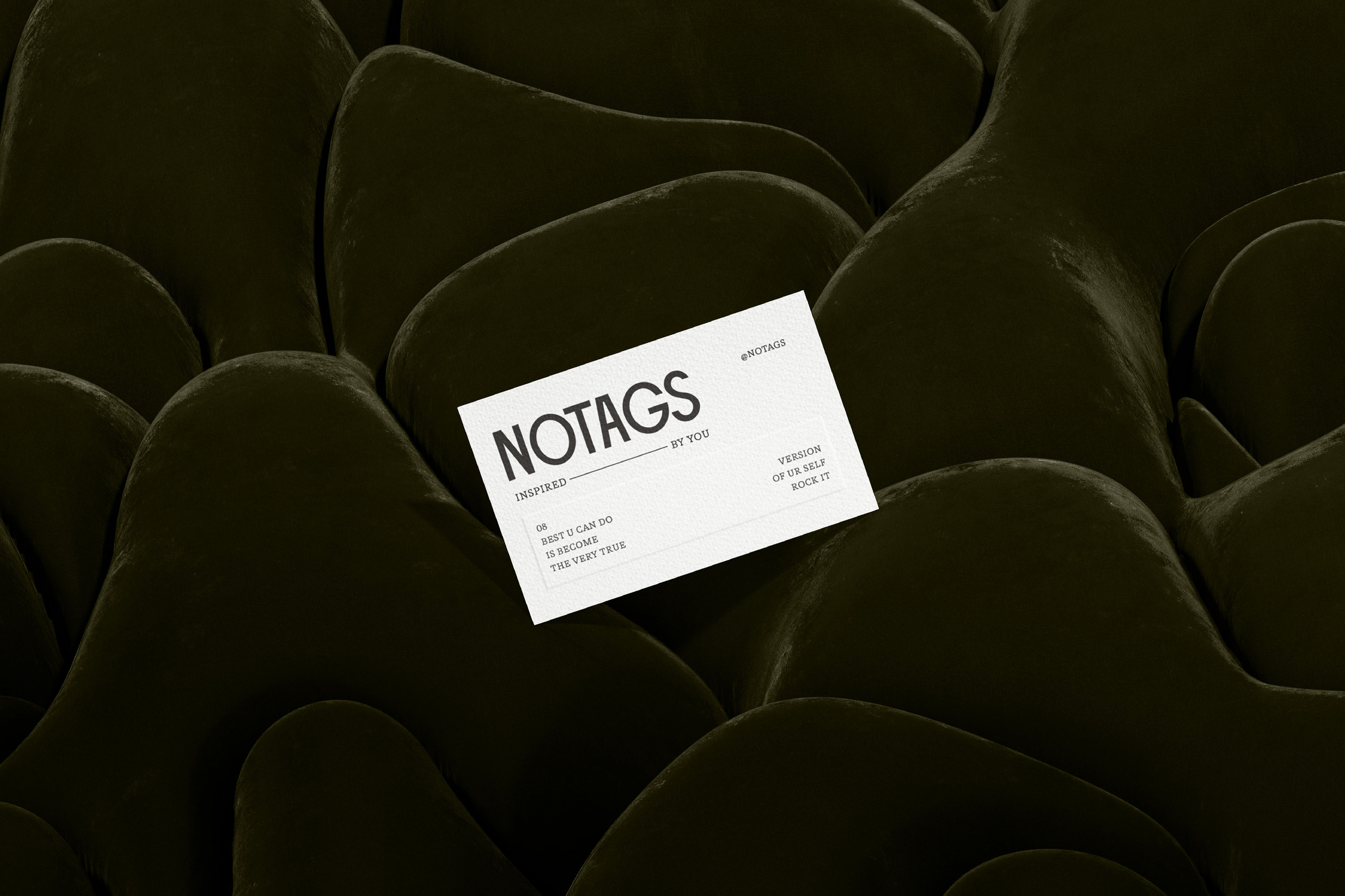 NOTAGS/ VISUAL IDENTITY/ JEWERLY — Изображение №4 — Брендинг на Dprofile